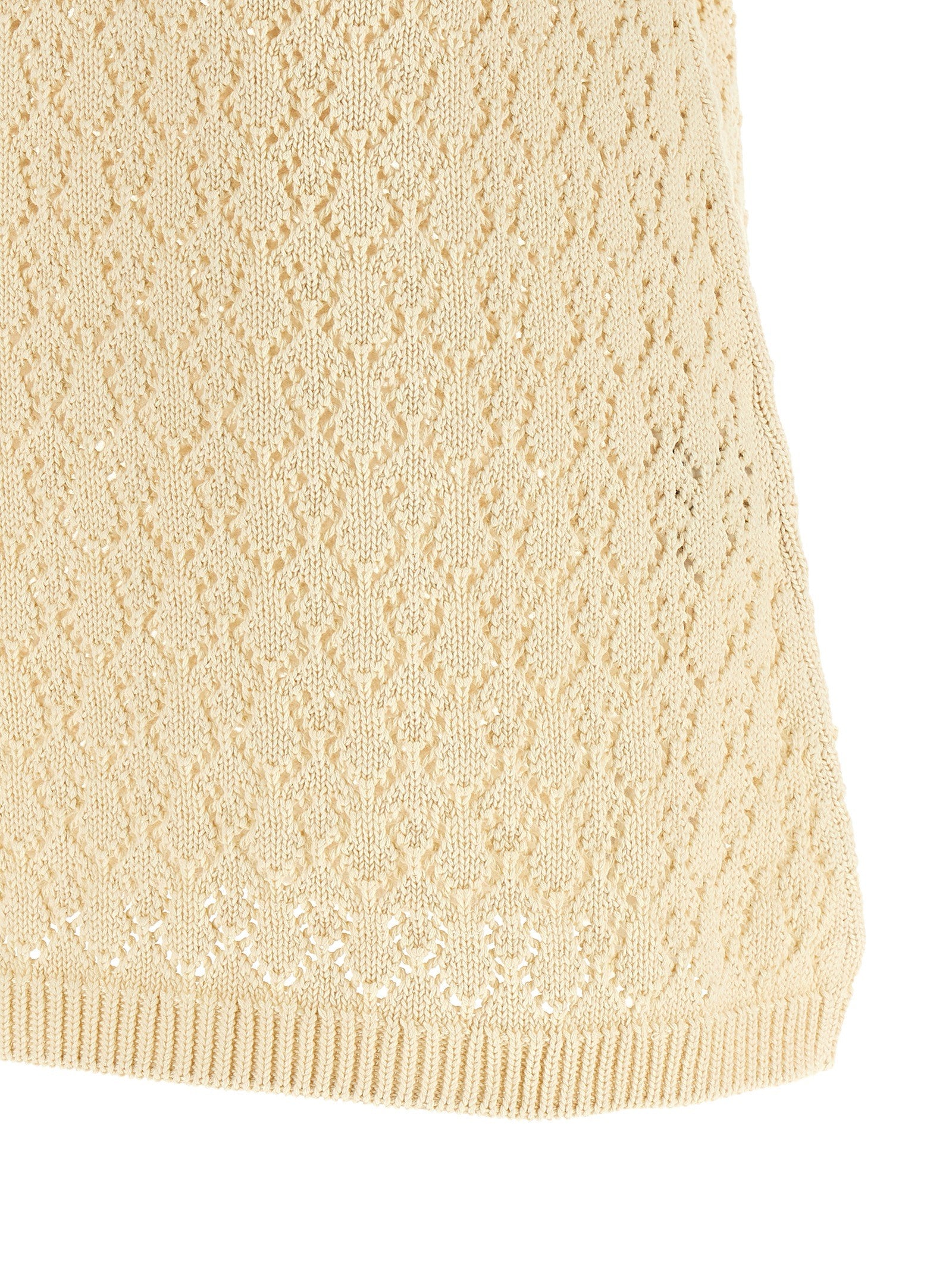 Miu Miu - Openwork cotton dress