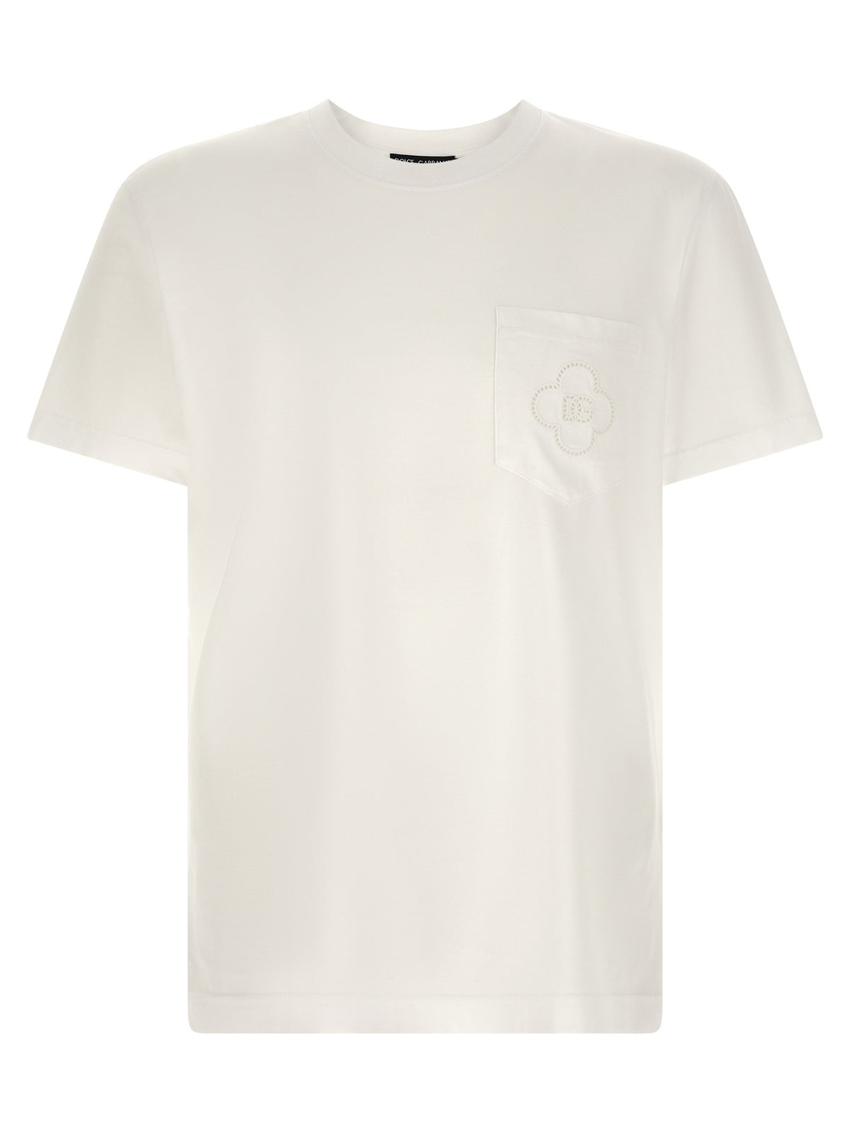 Dolce & Gabbana - Openwork logo t-shirt