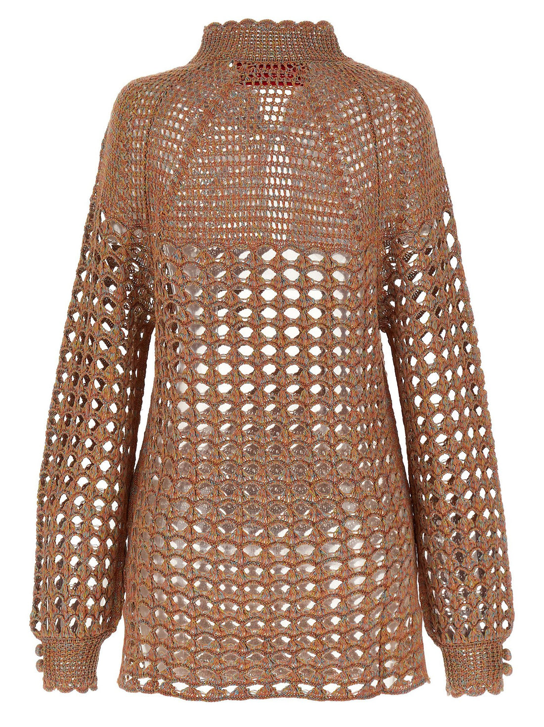 Valentino Garavani - Openwork sweater MULTICOLOR M