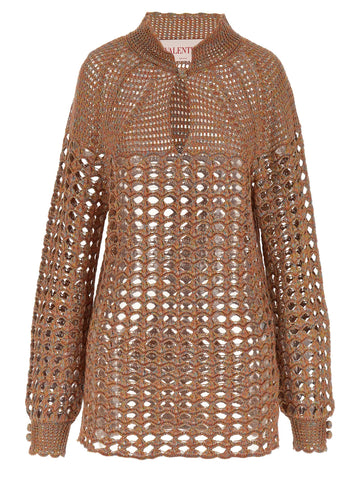 Valentino Garavani - Openwork sweater