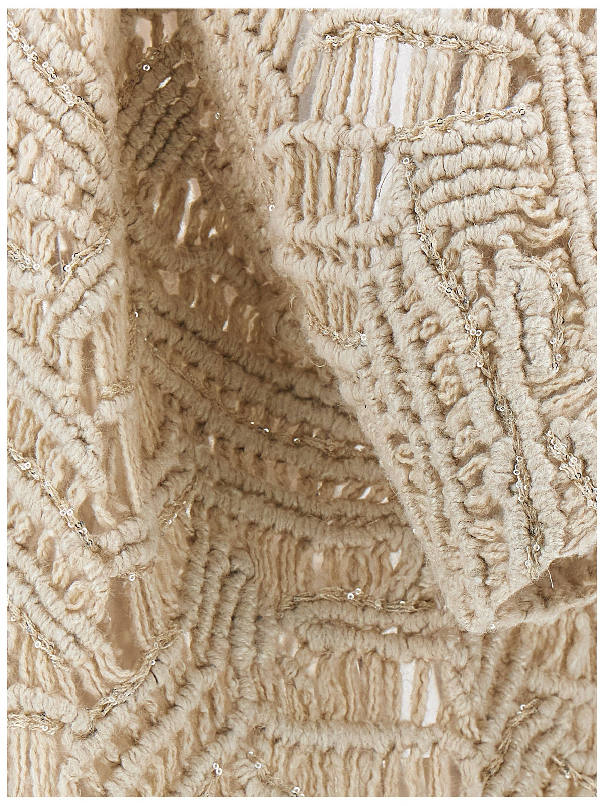 Brunello Cucinelli - 'OPERA Dazzling Macramé' cardigan