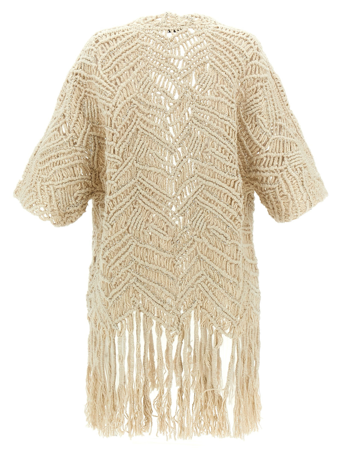Brunello Cucinelli - 'OPERA Dazzling Macramé' cardigan