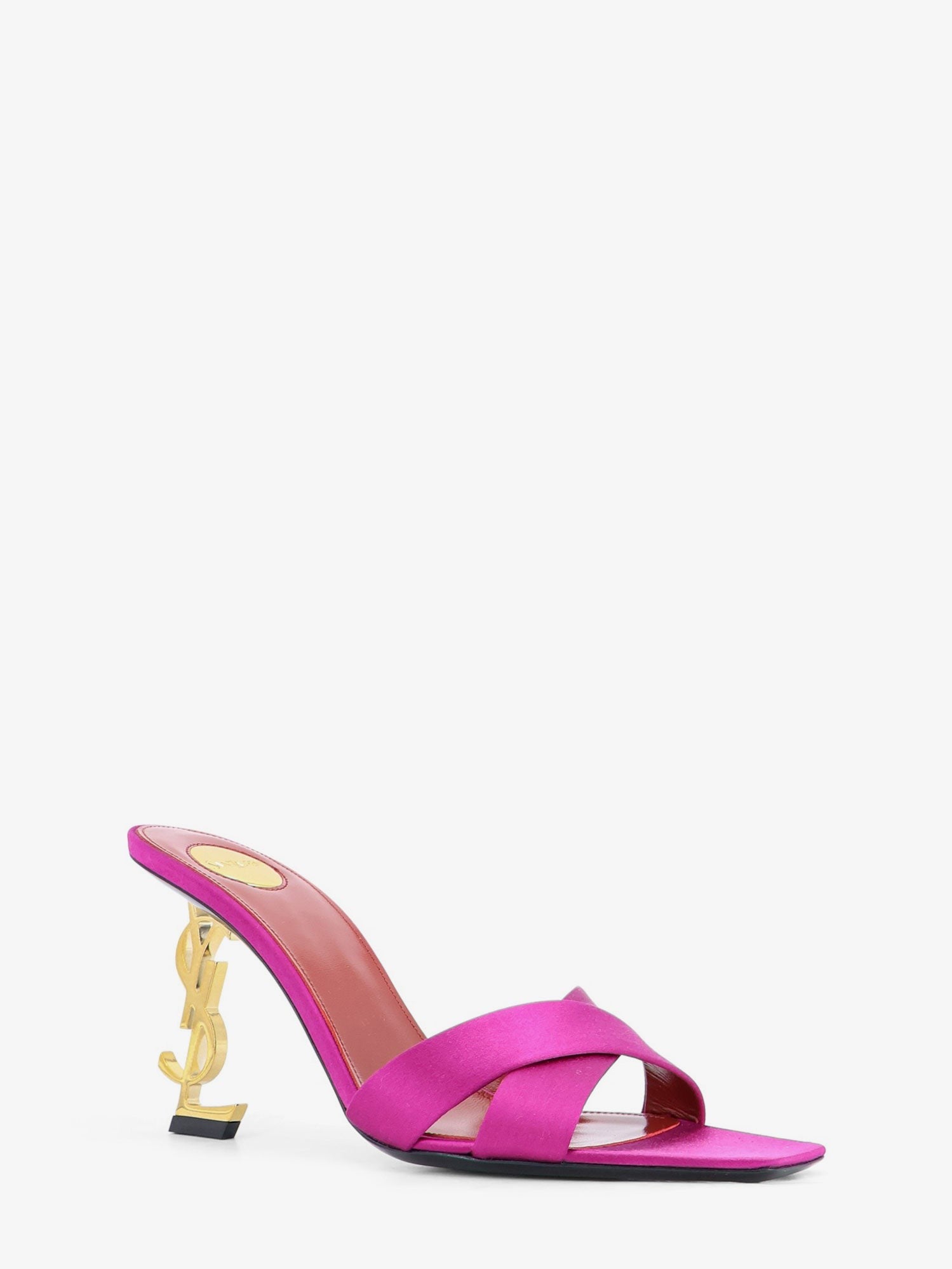 Saint Laurent Saint Laurent - Opyum satin sandals