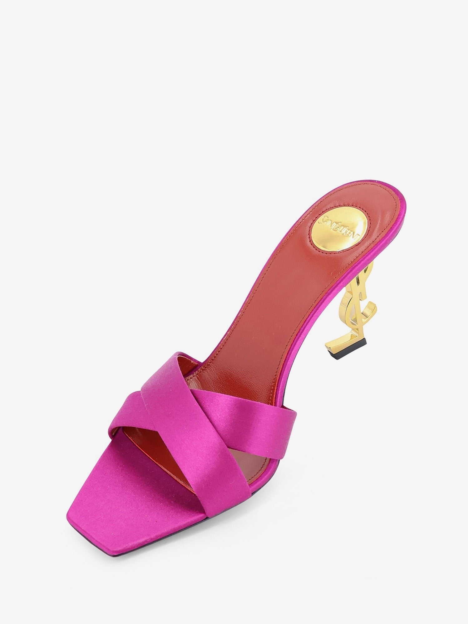 Saint Laurent Saint Laurent - Opyum satin sandals