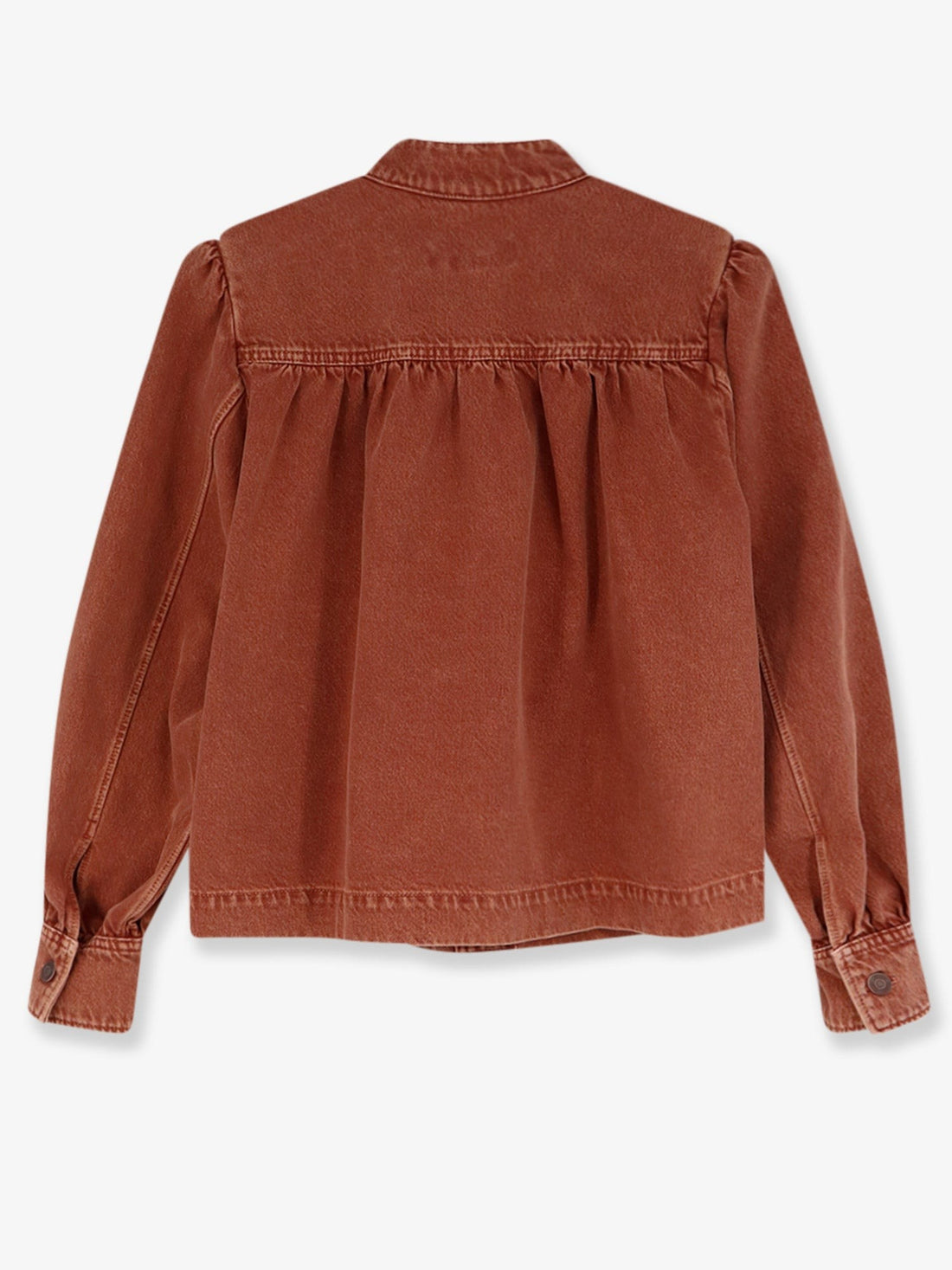 CHLOE' - Orange denim jacket orange-denim-jacket_ea2ba84f-0ed9-4302-afa7-fa28af307b8e