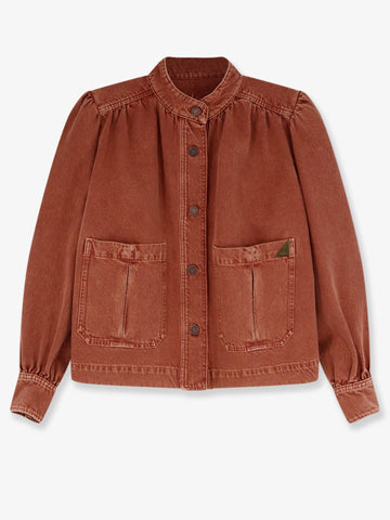 CHLOE' - Orange denim jacket
