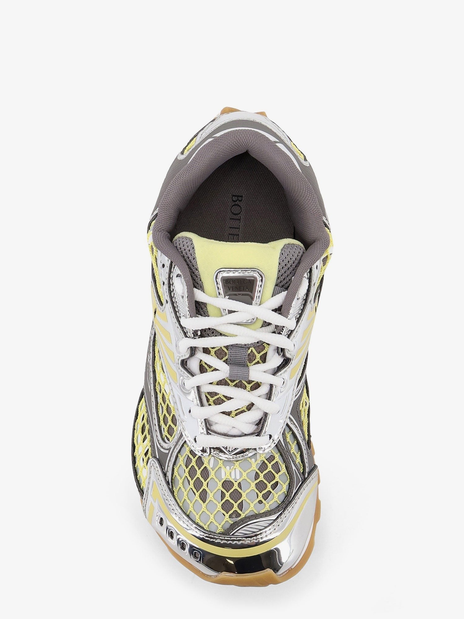 Bottega Veneta Bottega Veneta - Orbit Mesh and Leather Sneakers