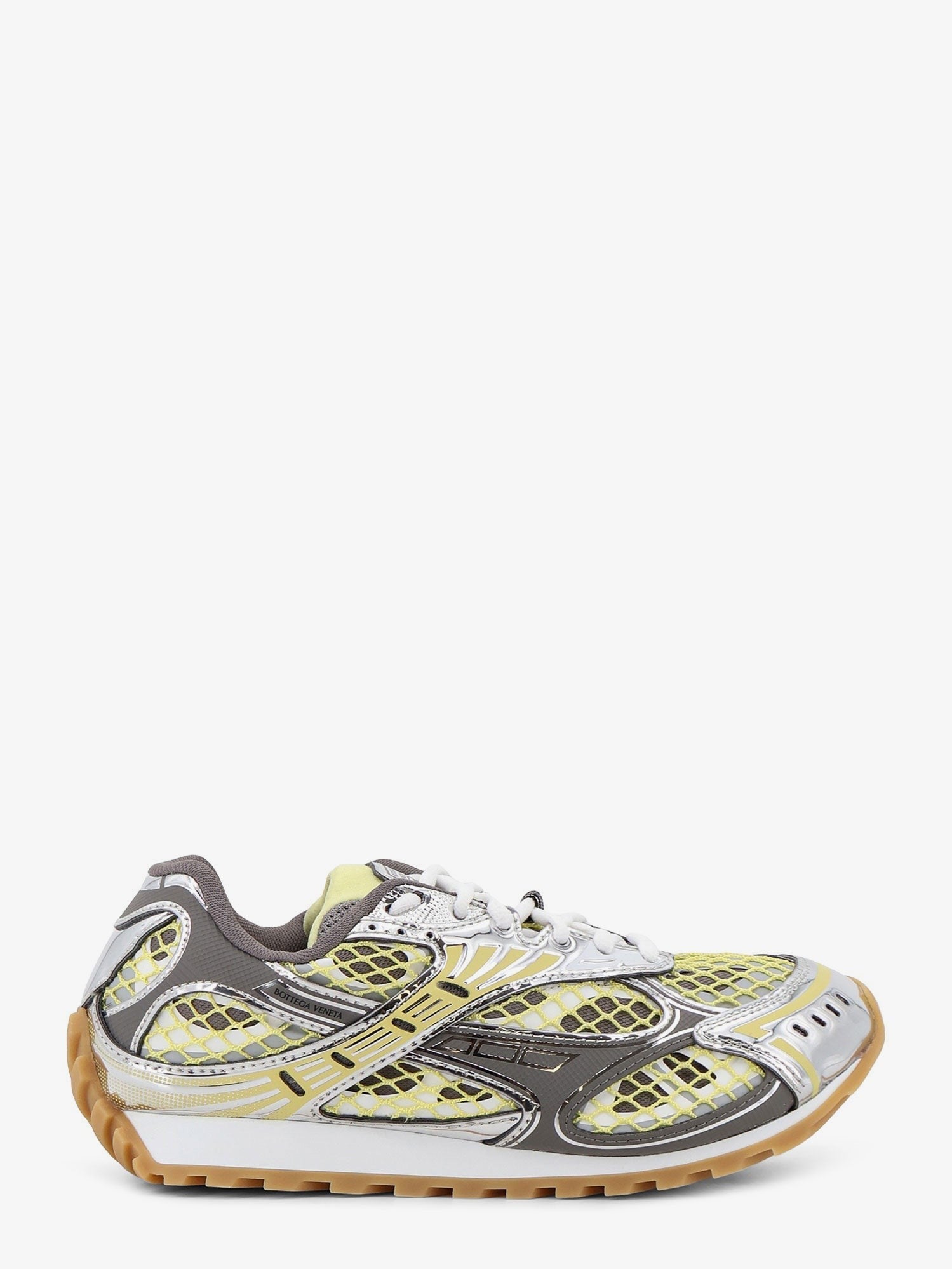 Bottega Veneta Bottega Veneta - Orbit Mesh and Leather Sneakers