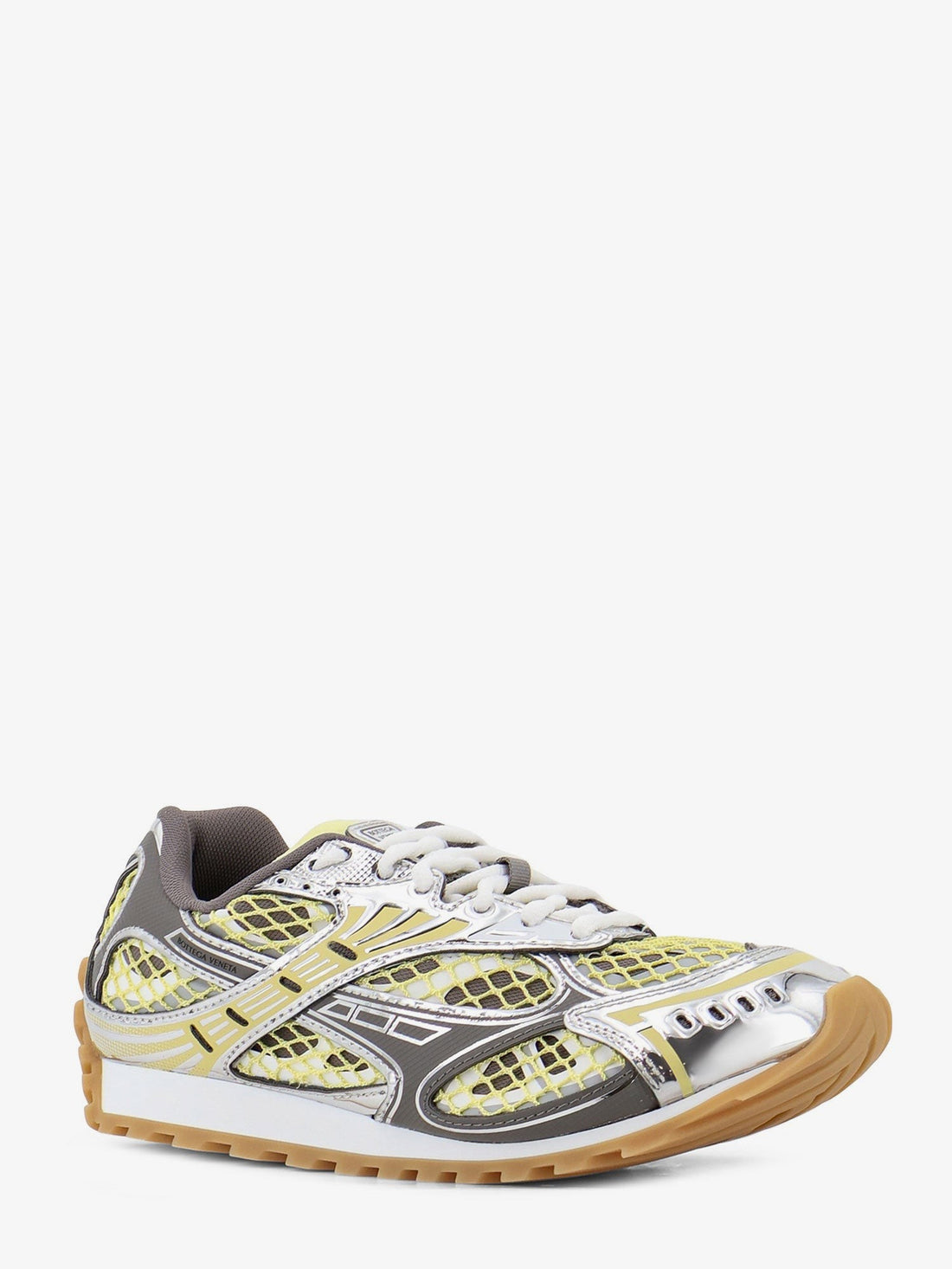 Bottega Veneta Bottega Veneta - Orbit Mesh and Leather Sneakers