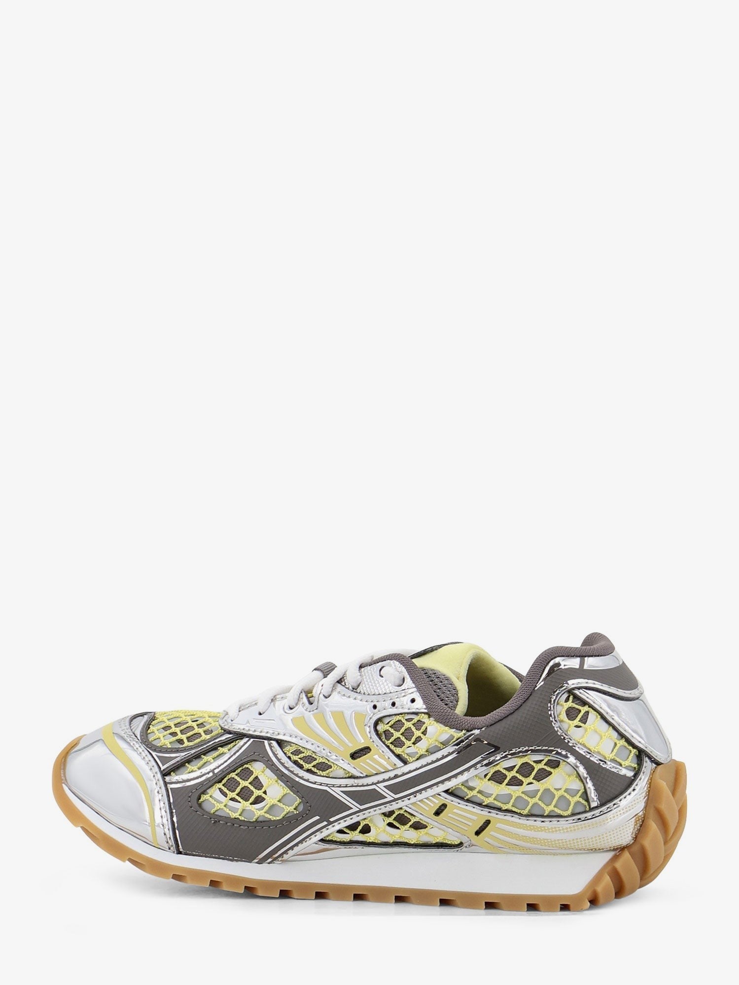Bottega Veneta Bottega Veneta - Orbit Mesh and Leather Sneakers