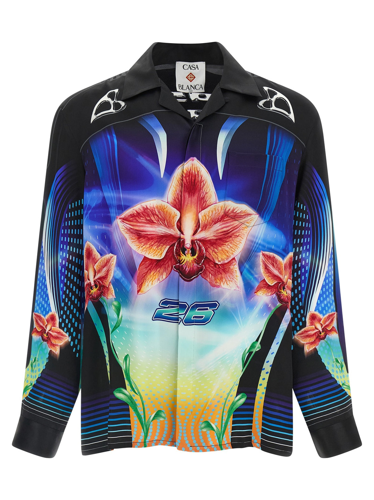 CASABLANCA - 'Orchid Racer' shirt