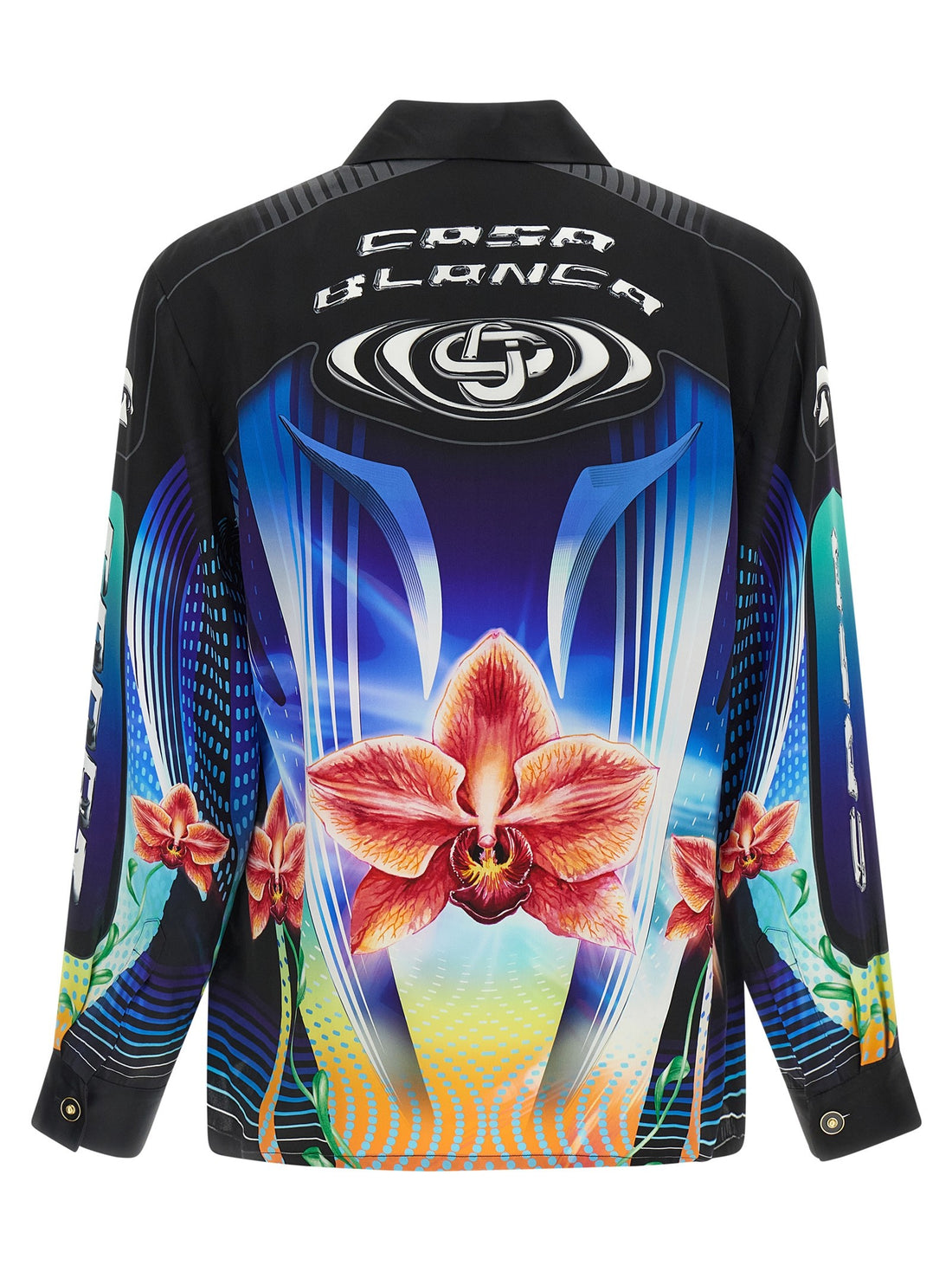 CASABLANCA - 'Orchid Racer' shirt MULTICOLOR