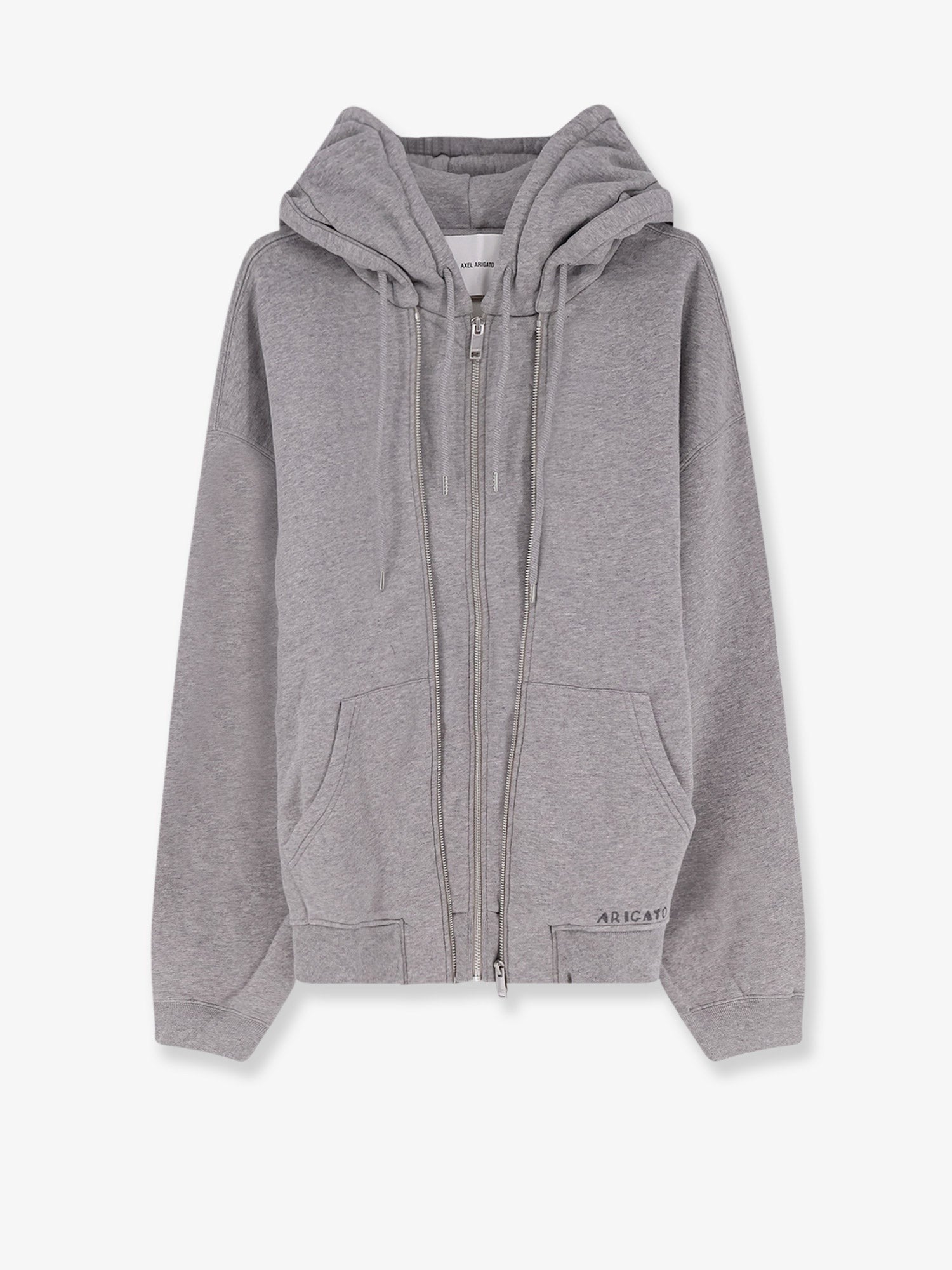 Organic cotton hooded sweatshirt