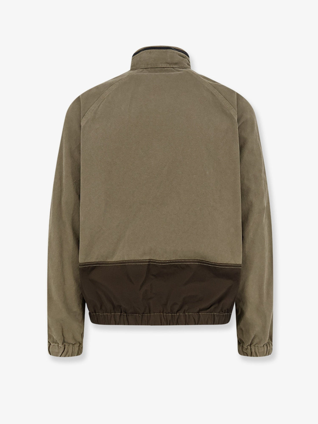Stone Island - Organic cotton jacket with nylon hood organic-cotton-jacket-with-nylon-hood
