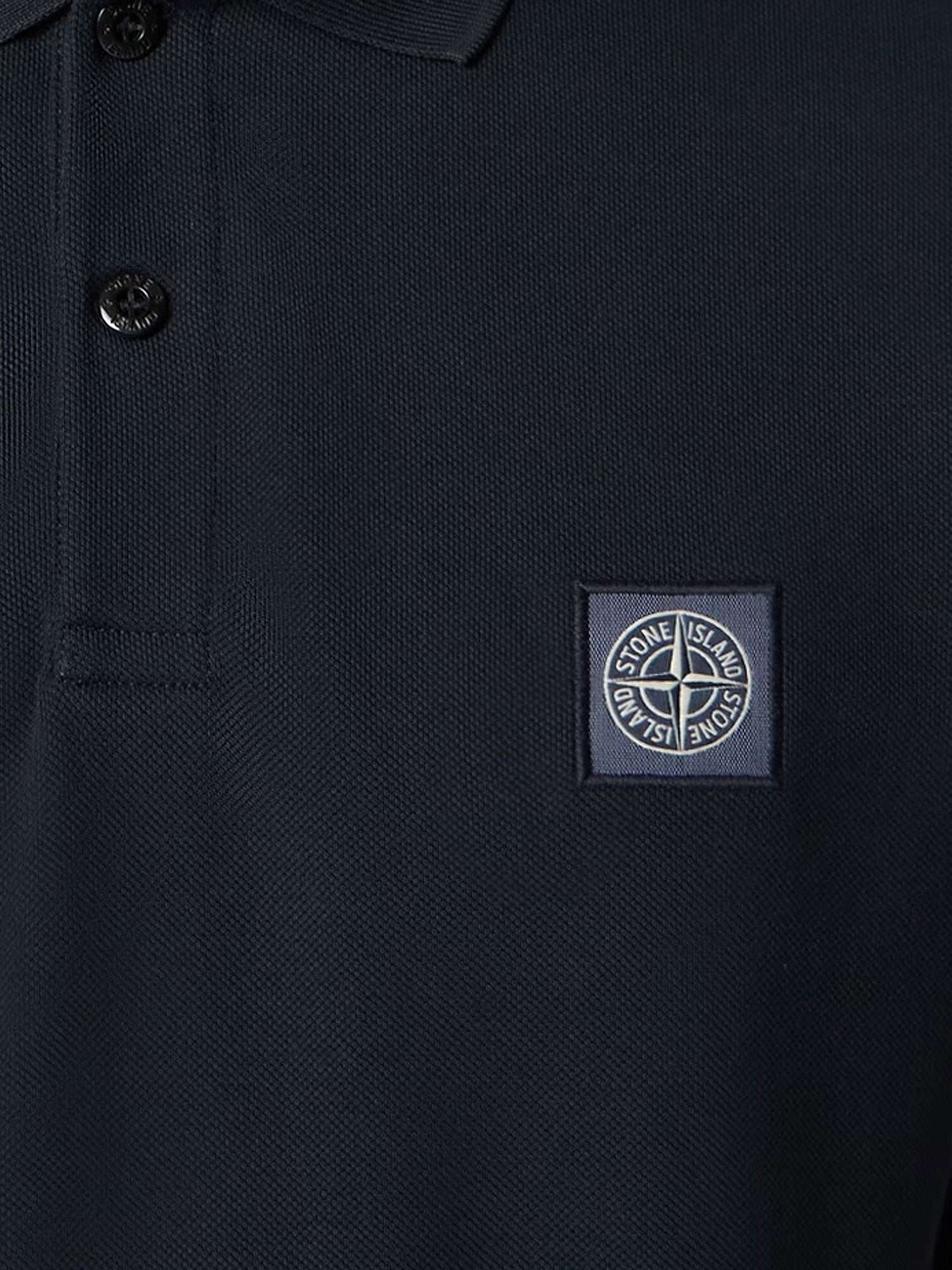 Stone Island - Organic cotton polo shirt