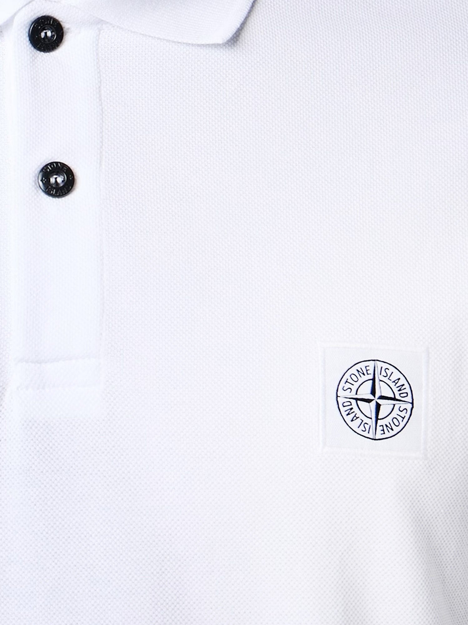 Stone Island - Organic cotton polo shirt
