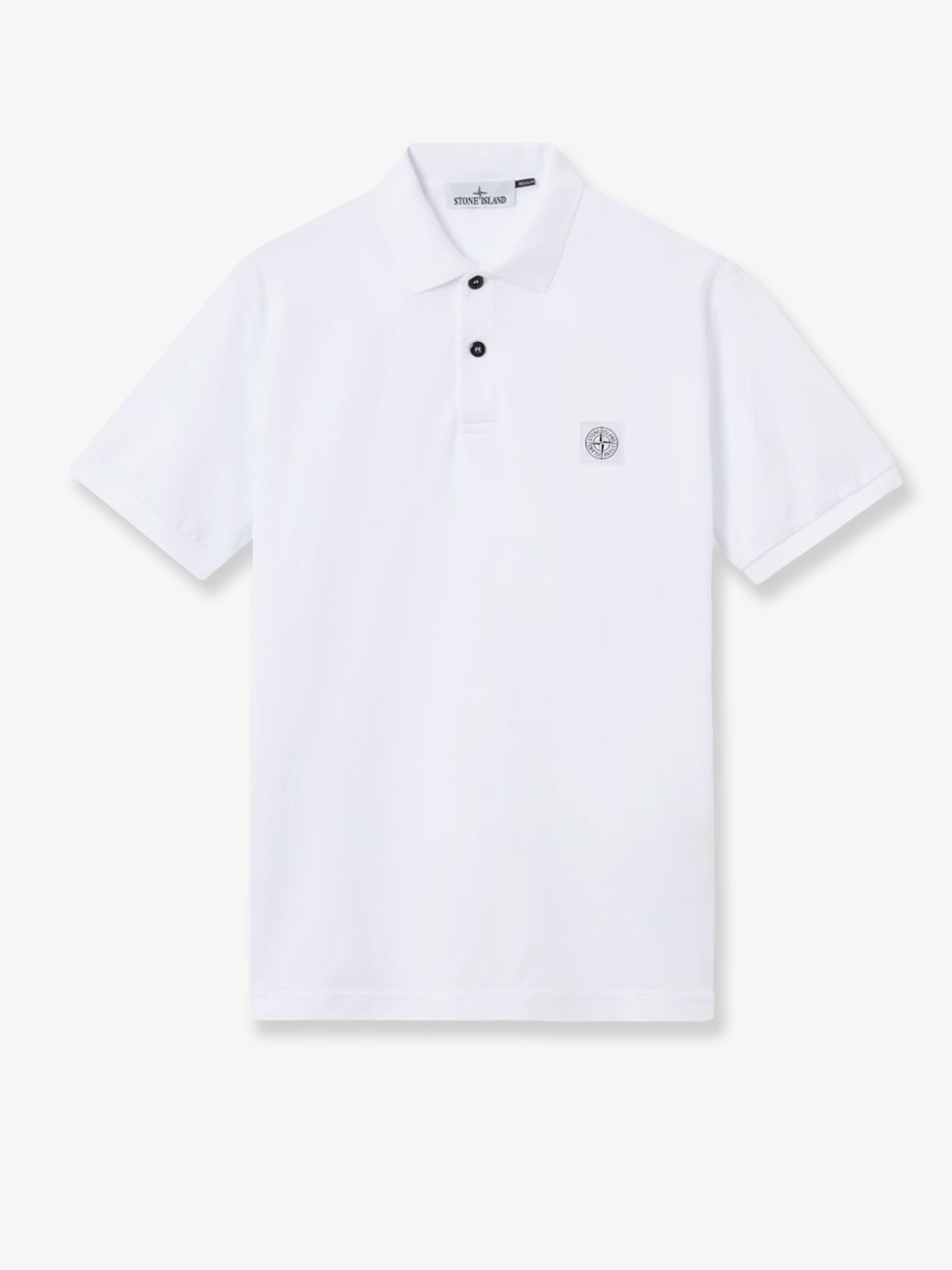 Stone Island - Organic cotton polo shirt