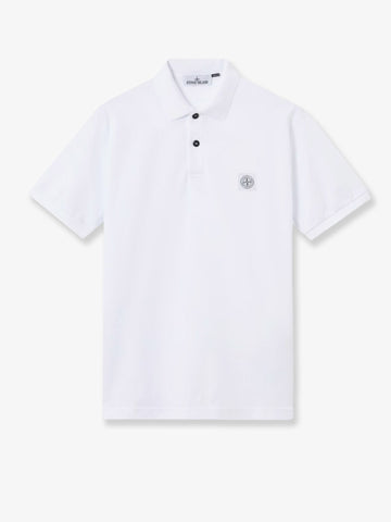 Stone Island - Organic cotton polo shirt