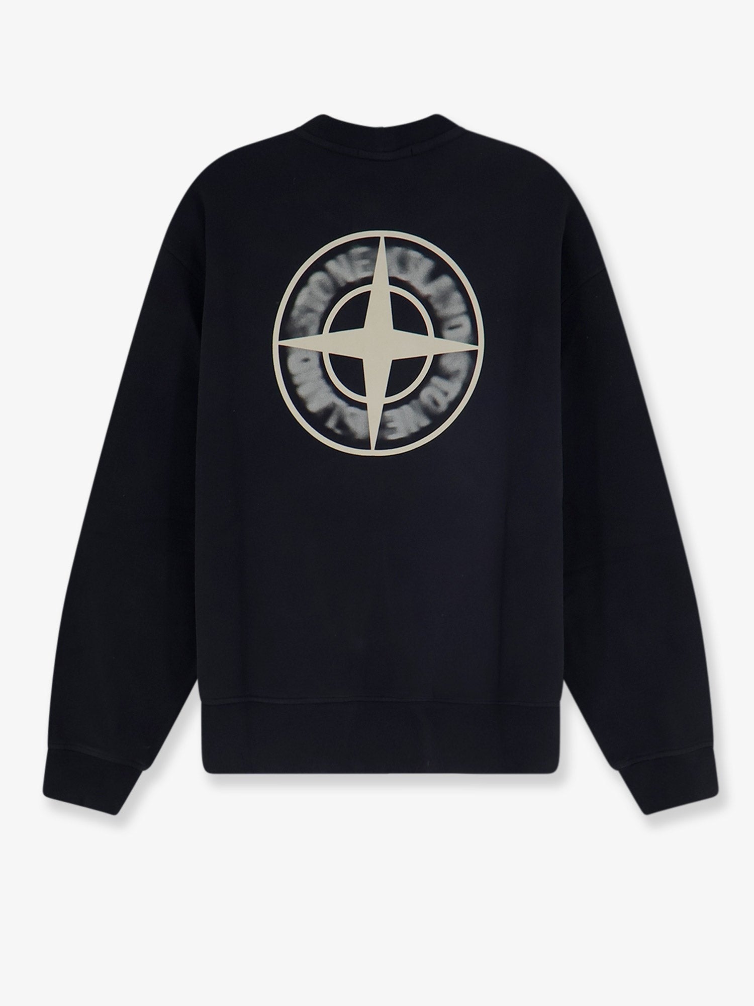 Stone Island - Organic cotton sweatshirt with Logo print organic-cotton-sweatshirt-with-logo-print