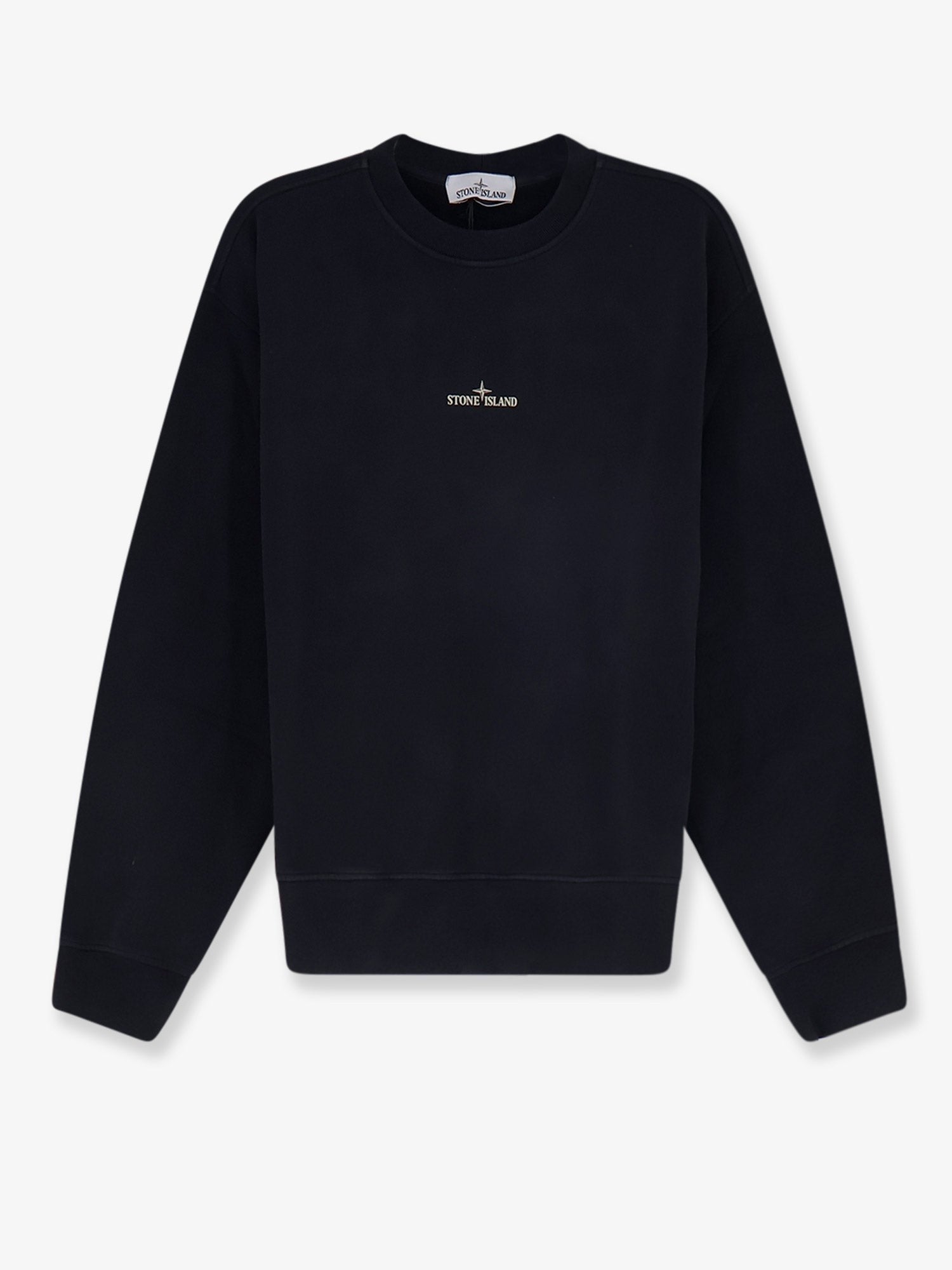 Stone Island - Organic cotton sweatshirt with Logo print organic-cotton-sweatshirt-with-logo-print_09492ce9-69ae-4a60-92d6-7eeaeb682a97