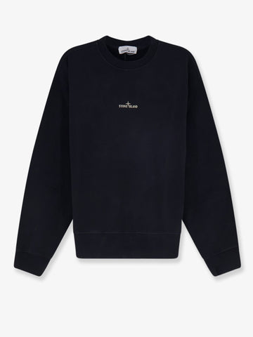 Stone Island - Organic cotton sweatshirt with Logo print organic-cotton-sweatshirt-with-logo-print_09492ce9-69ae-4a60-92d6-7eeaeb682a97