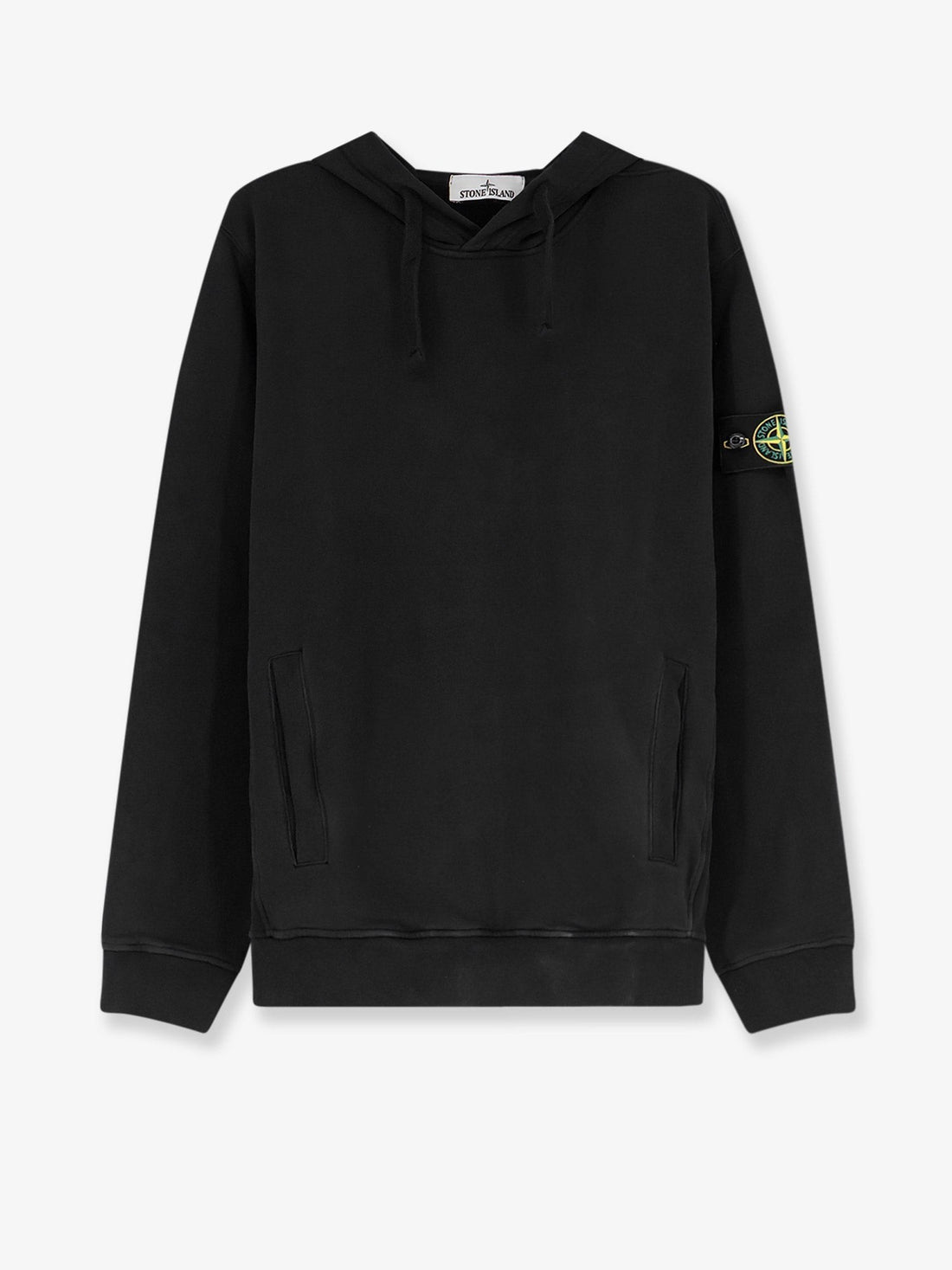 Stone Island - 'Badge Stone Island' hoodie Black