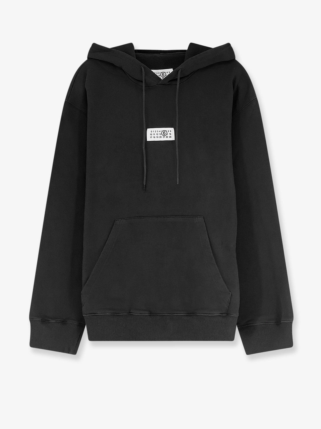 MM6 MAISON MARGIELA - Organic cotton sweatshirt Black