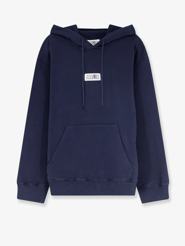 MM6 MAISON MARGIELA - Organic cotton sweatshirt BLUENAVY