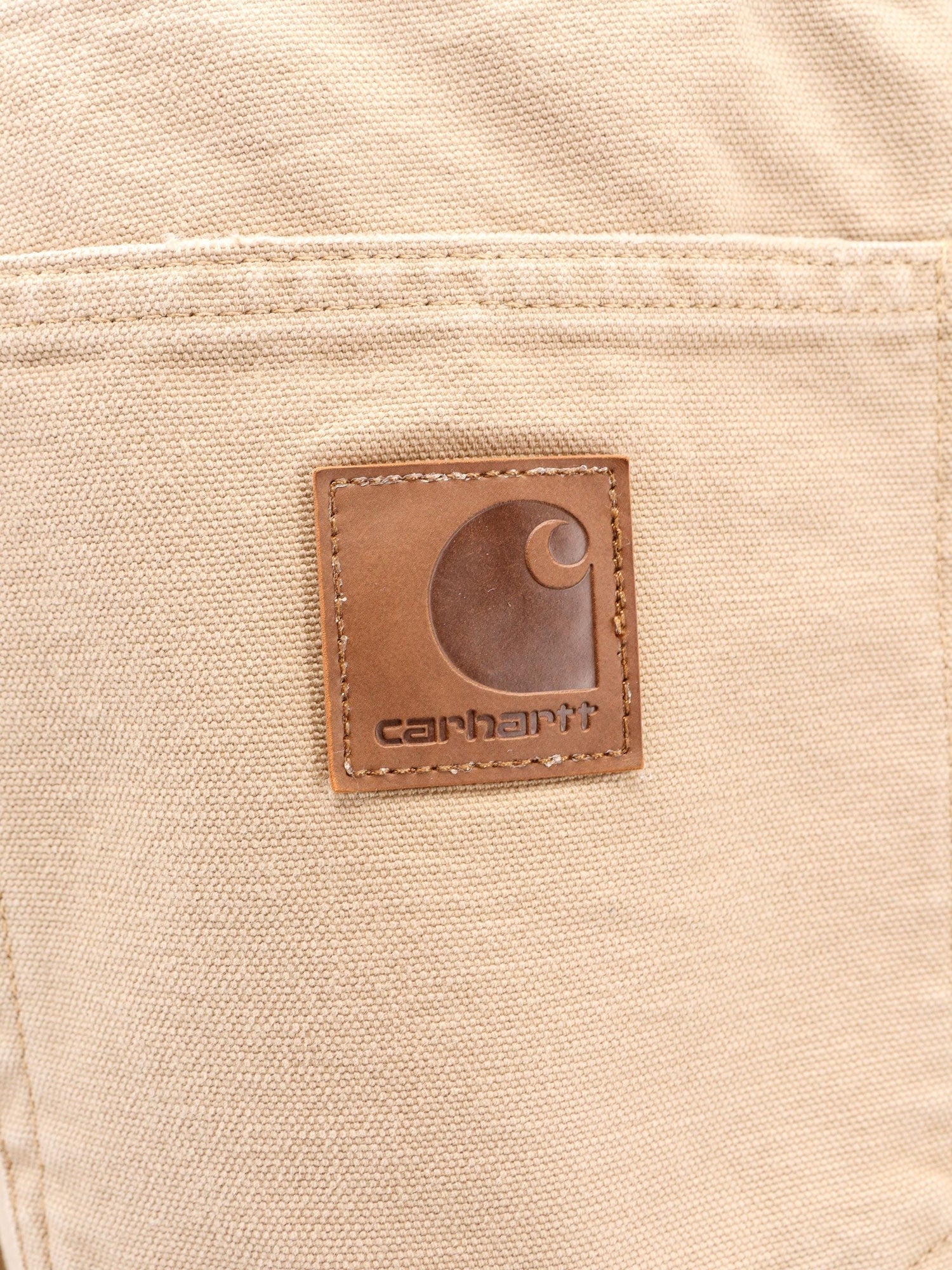 Organic cotton trouser with back logo patch