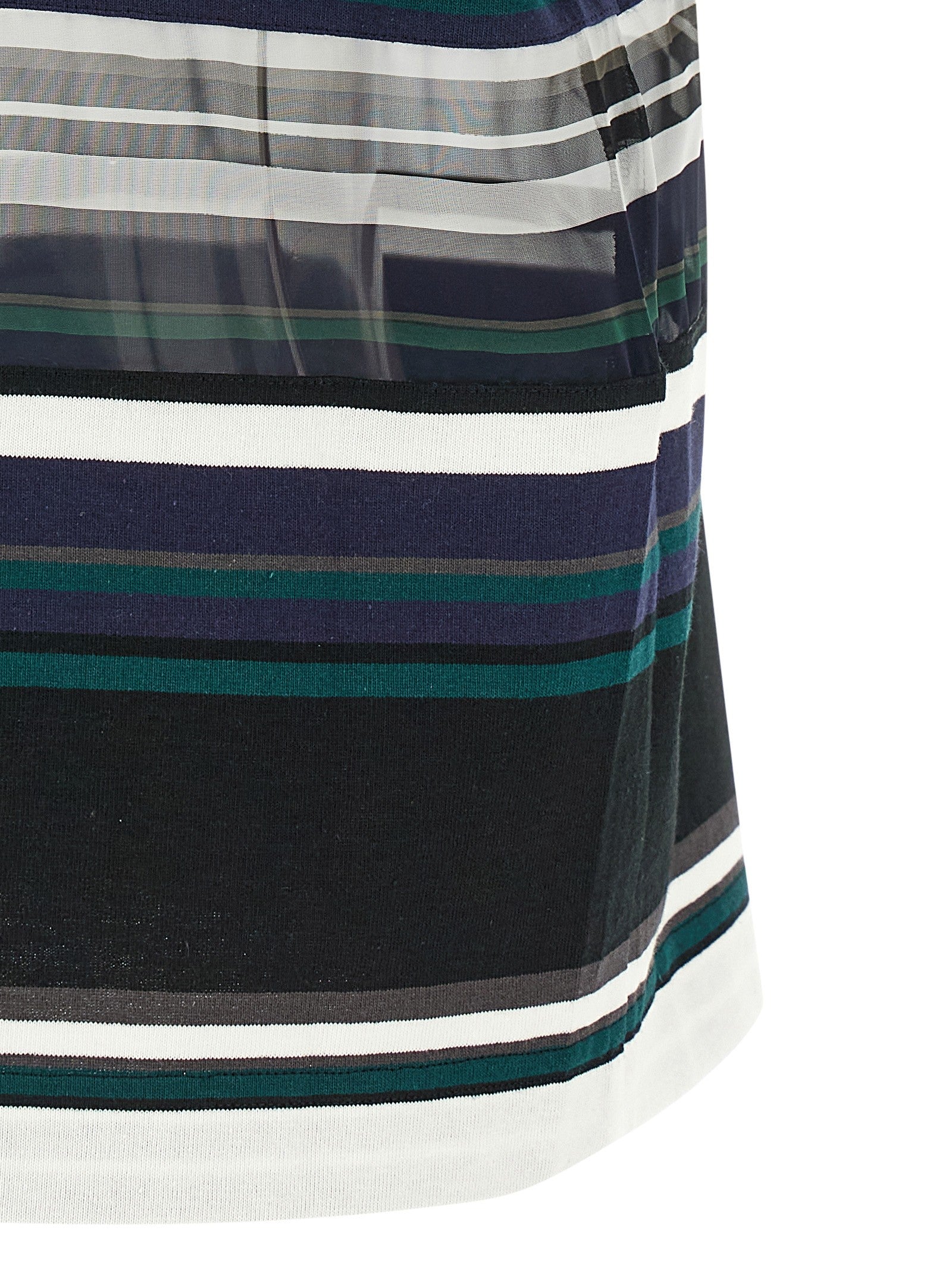 SACAI - Organza insert t-shirt