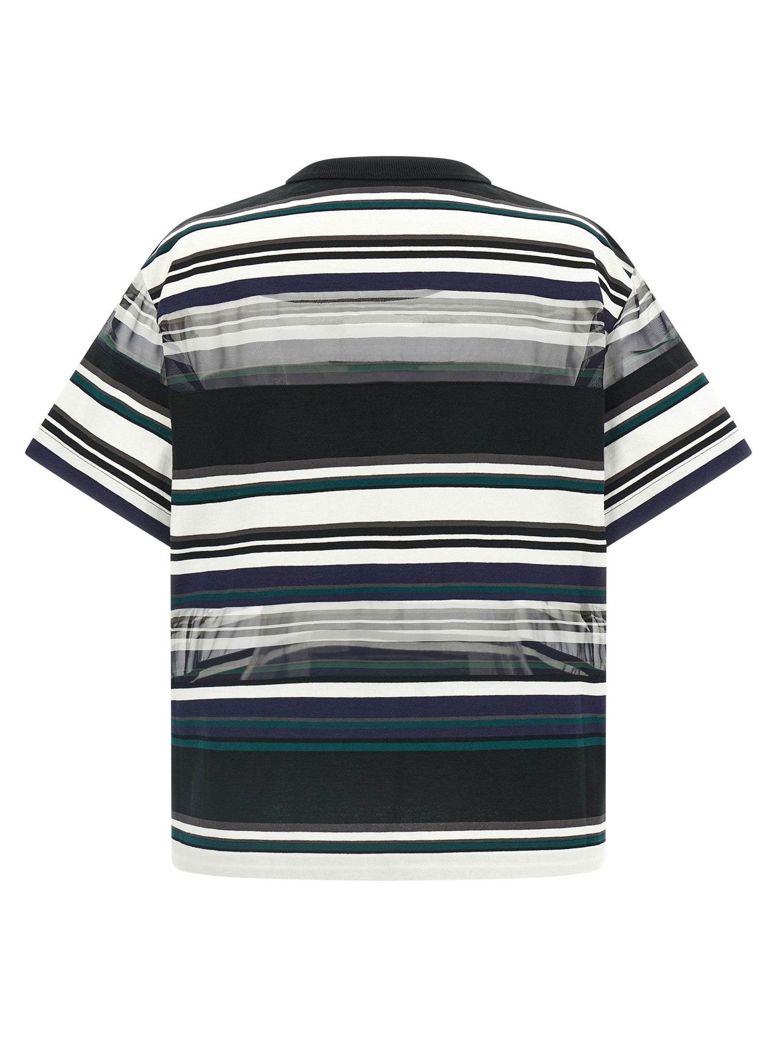 SACAI - Organza insert t-shirt