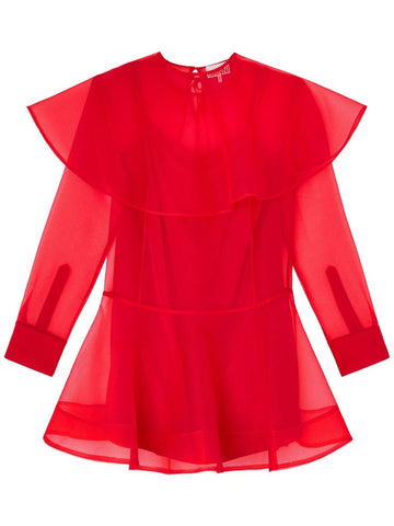 GANNI GANNI - ORGANZA MINI DRESS