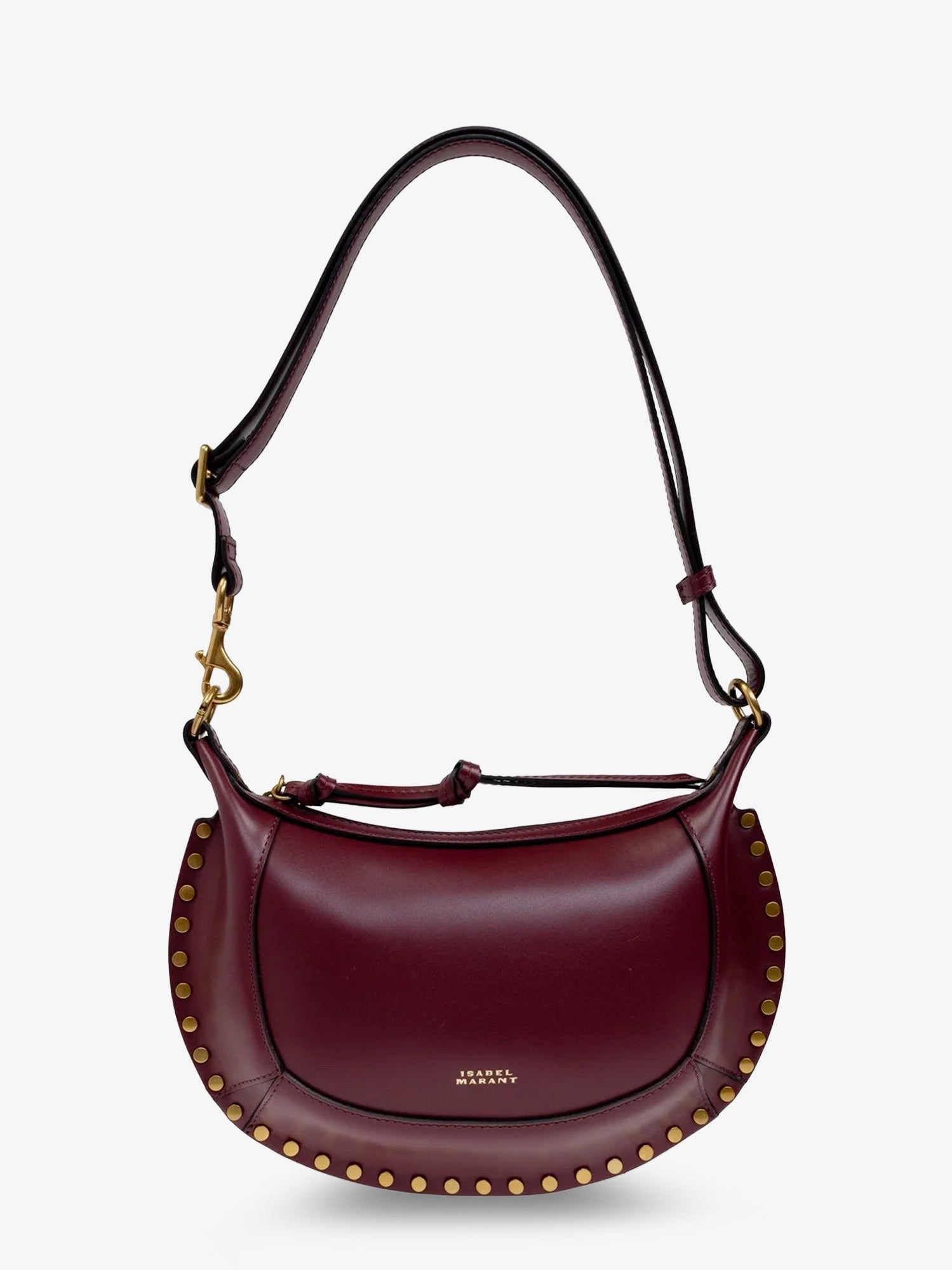 Isabel Marant - Oskan Moon Leather crossbody bag