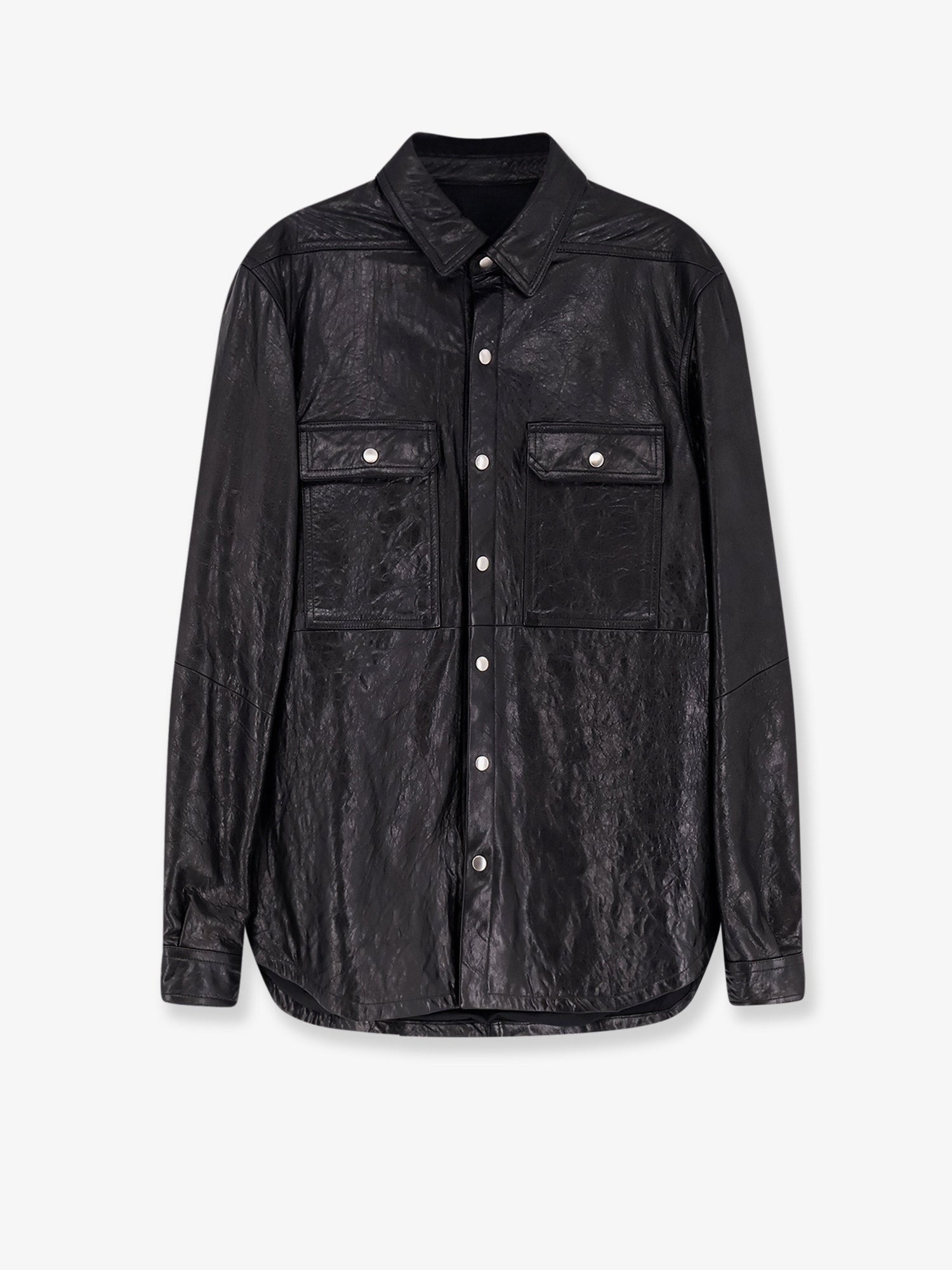 Outershirt leather jacket