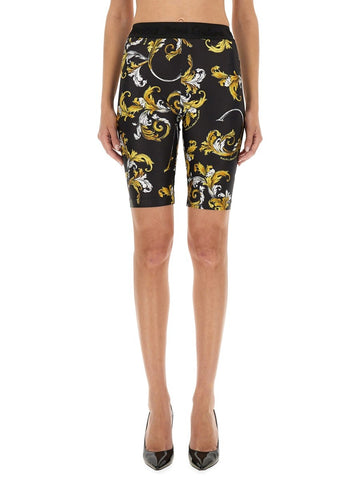 Versace Jeans Couture - "OUTLINE BAROQUE" CYCLING SHORTS outline-baroque-cycling-shorts_e5c72d7e-c6f8-4f1e-b37f-350b96871489