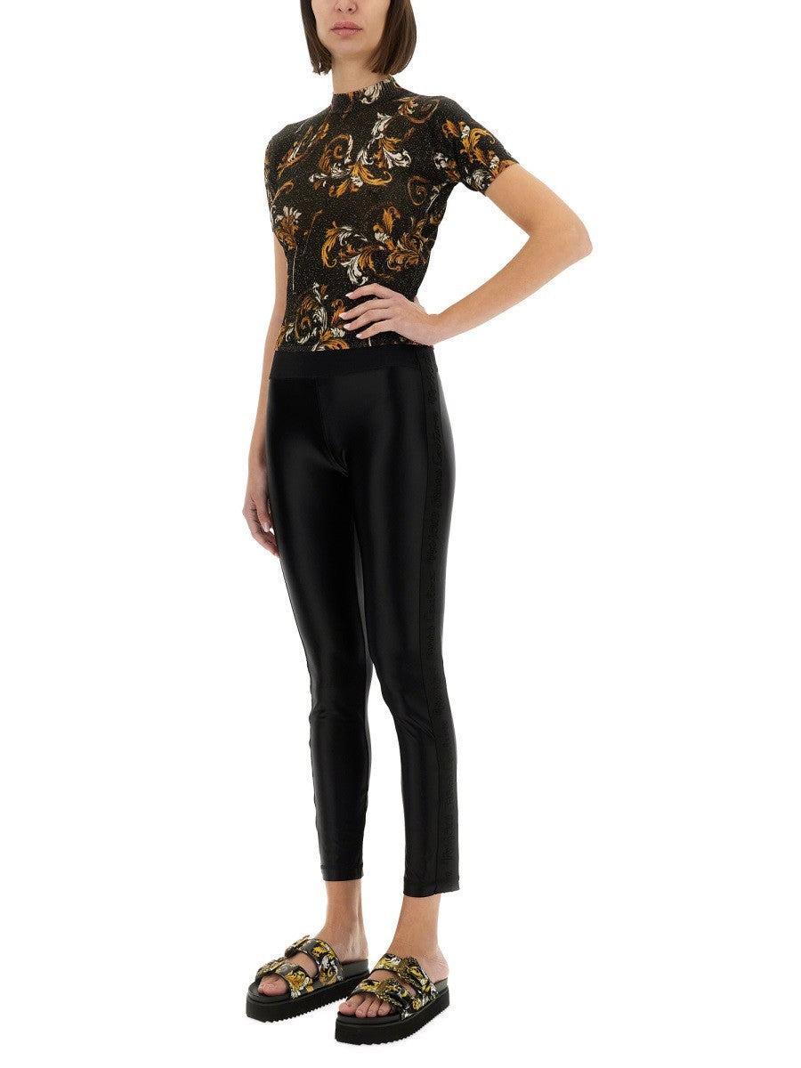 "OUTLINE BAROQUE" KNITTED T-SHIRT