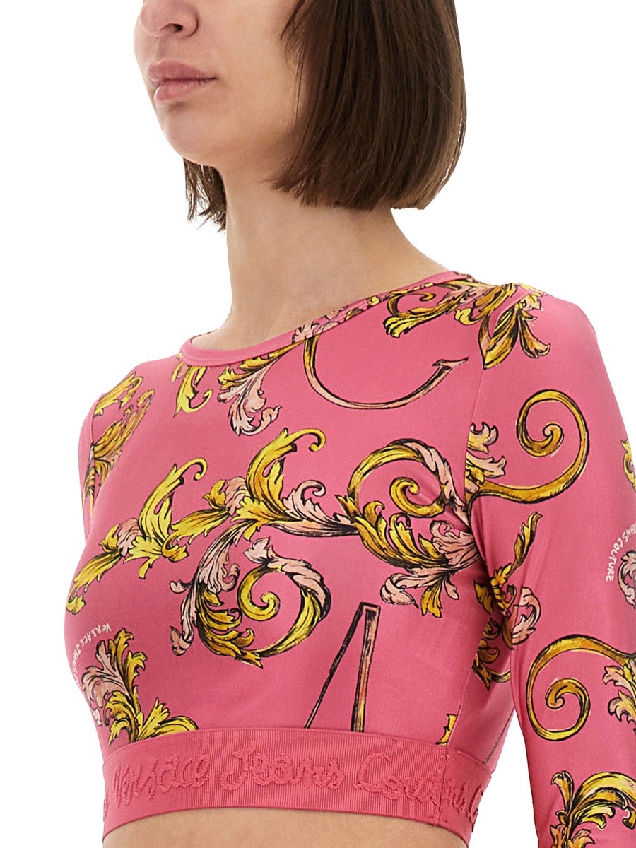 "OUTLINE BAROQUE" SHORT TOP