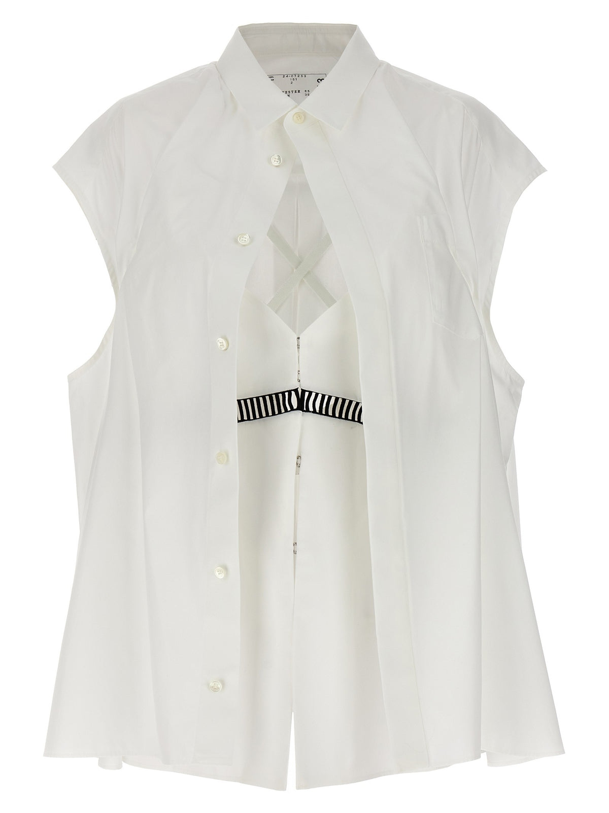 SACAI - Overlay shirt