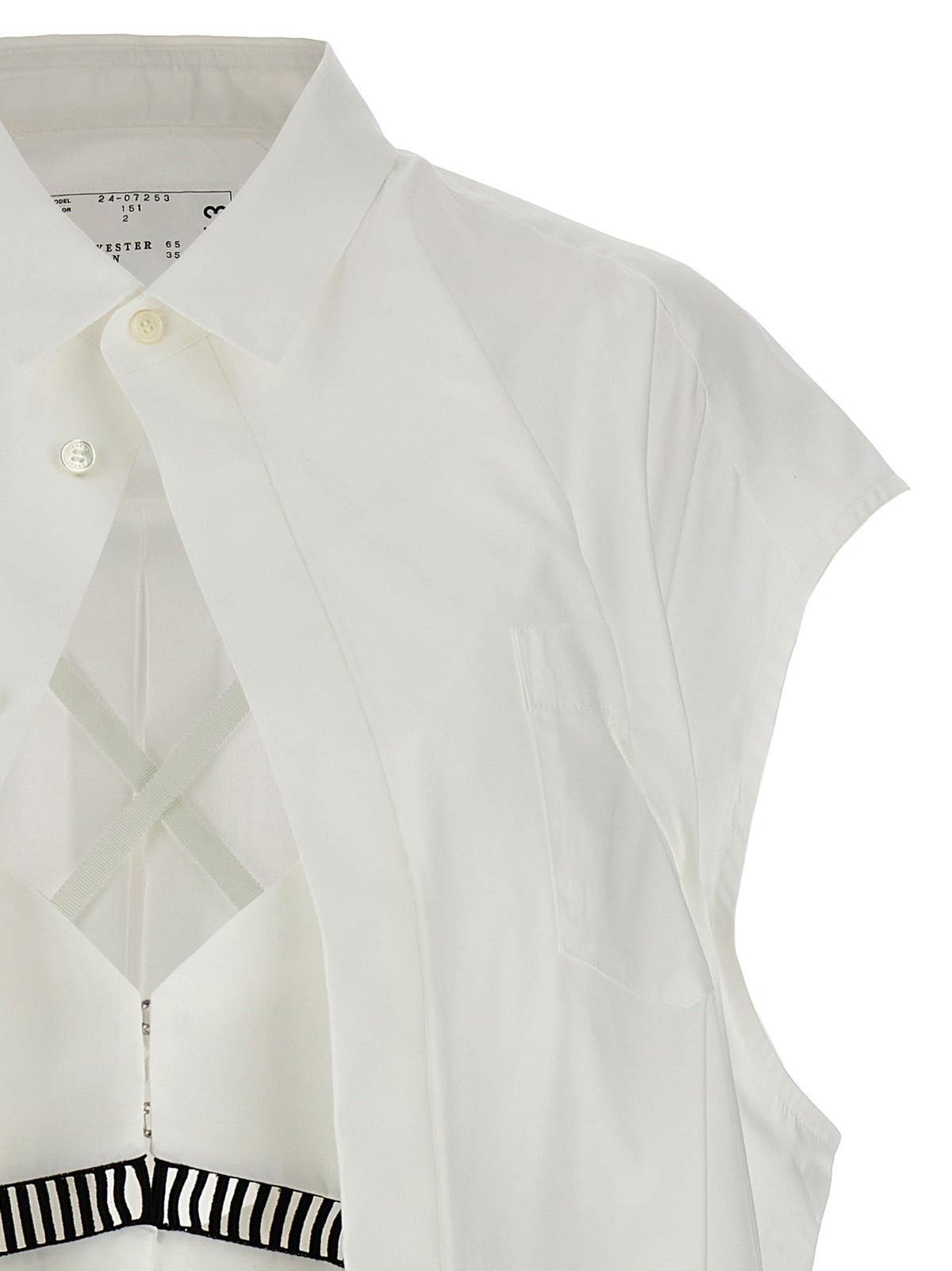 SACAI - Overlay shirt