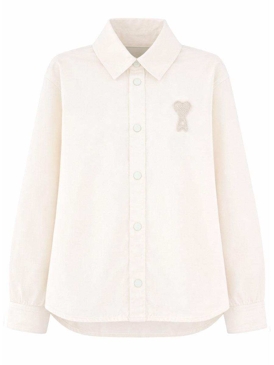 AMI PARIS OVERSHIRT CON LOGO Unisex