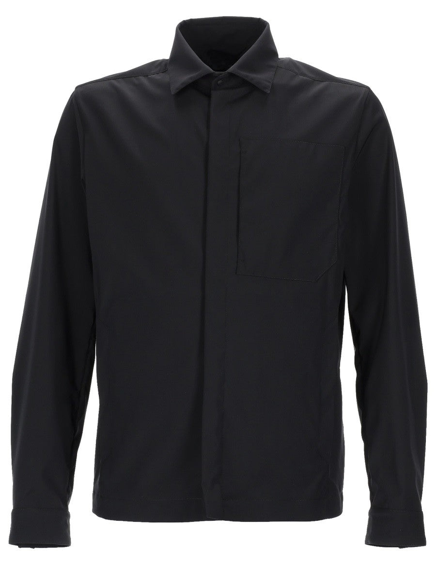 Herno - OVERSHIRT IN MISTO LANA overshirt-in-misto-lana