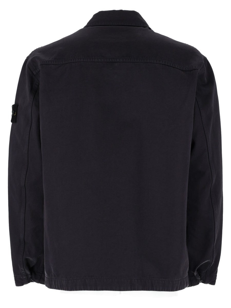 Stone Island - OVERSHIRT IN TWILL DI COTONE overshirt-in-twill-di-cotone_509f8781-81cf-4b90-a426-2f7bae0da79a