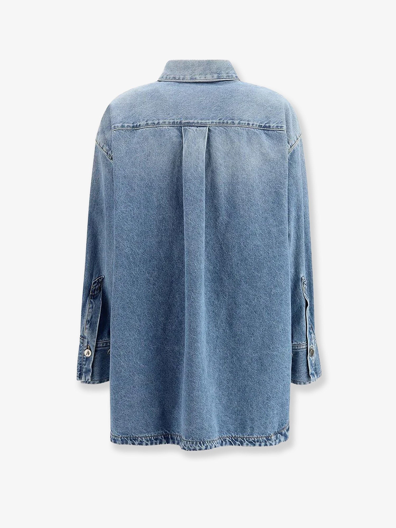 Oversize denim shirt