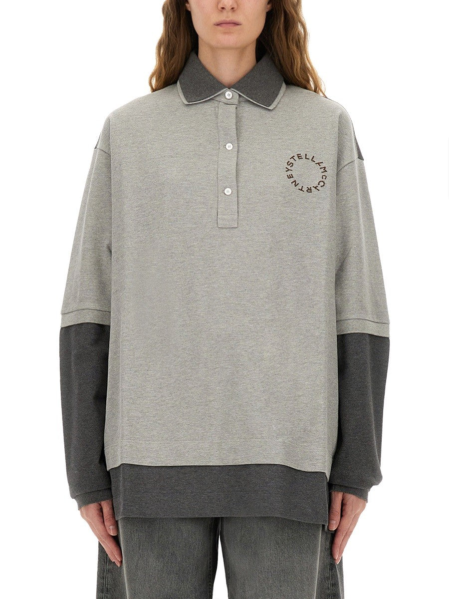stella mccartney - OVERSIZE POLO. oversize-polo_44a94b6e-e213-4587-aa24-8cf95dcc7416