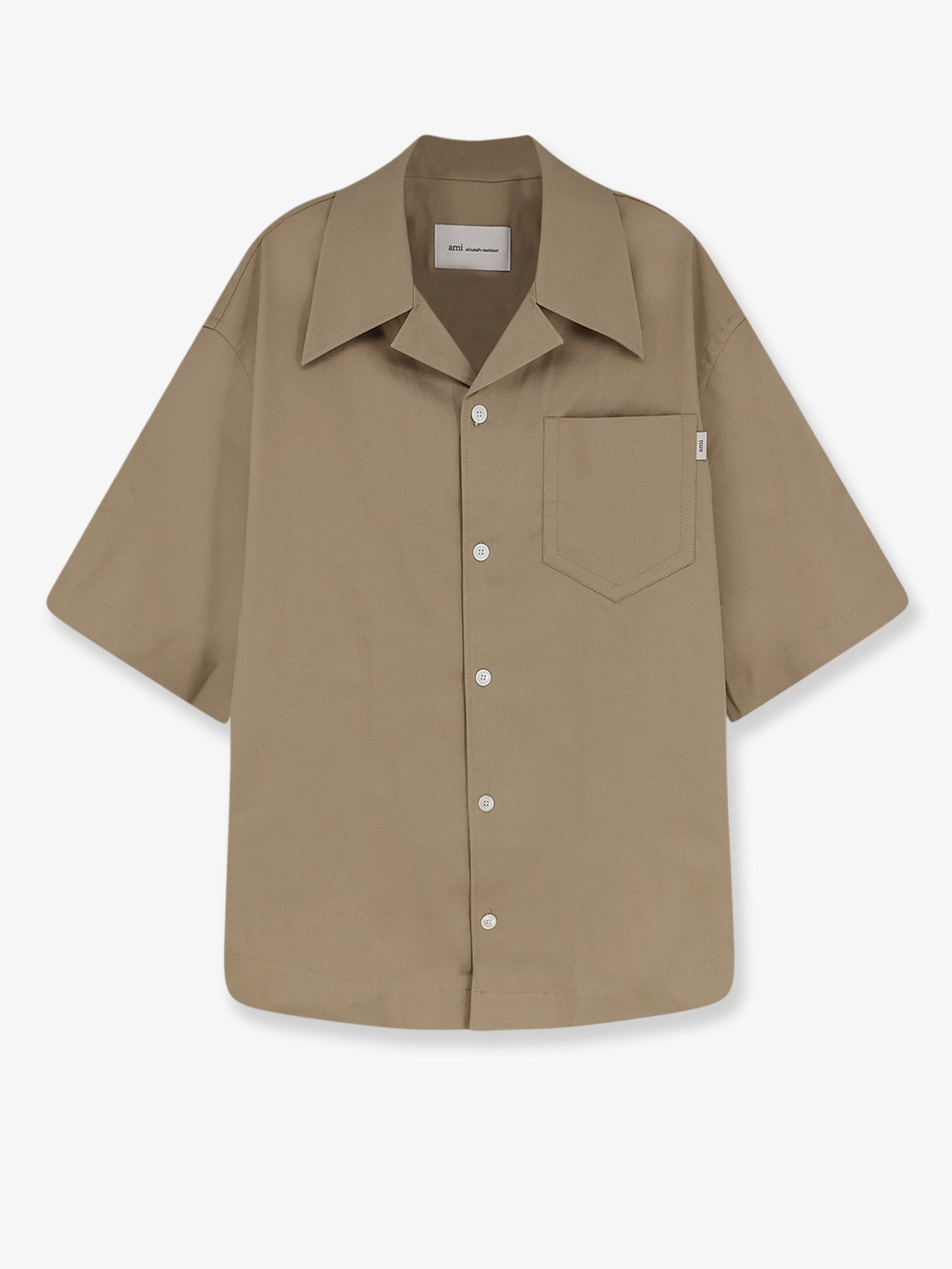 AMI PARIS Oversized cotton shirt