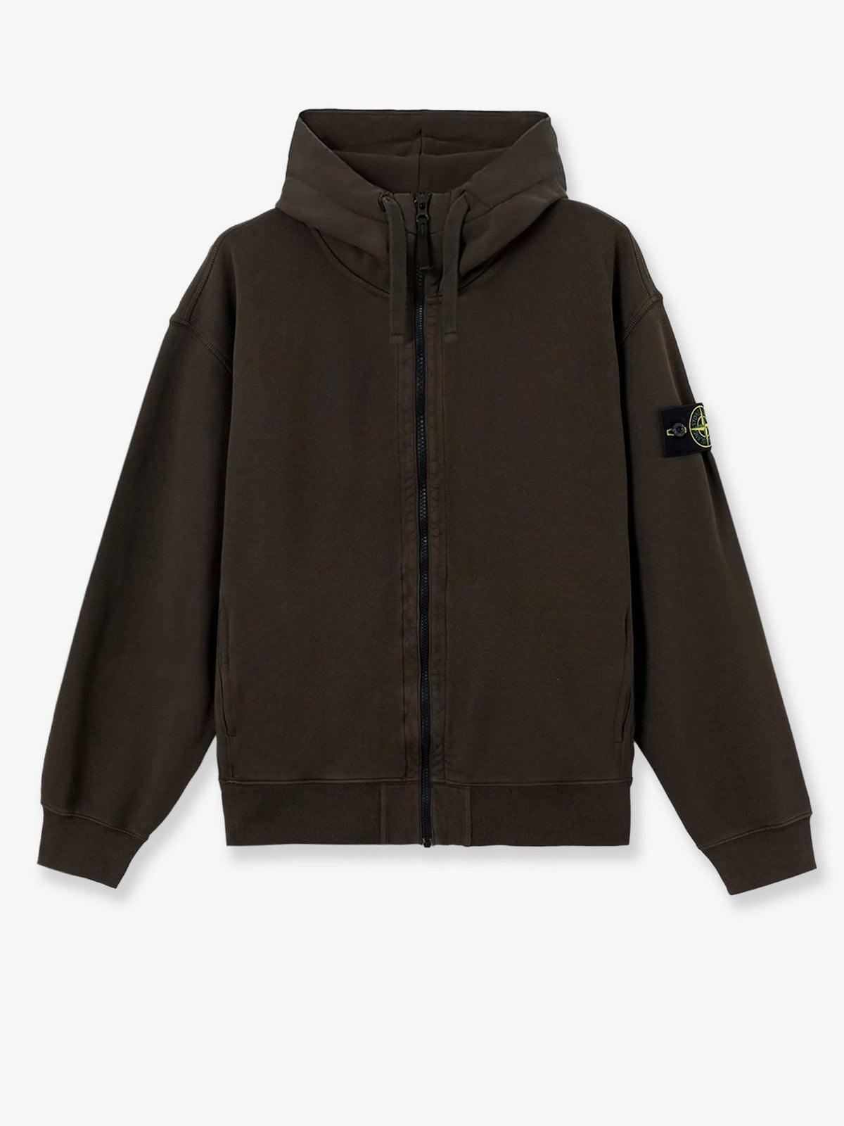 Stone Island - Oversized organic cotton hoodie