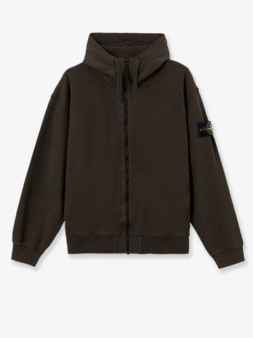 Stone Island - Oversized organic cotton hoodie