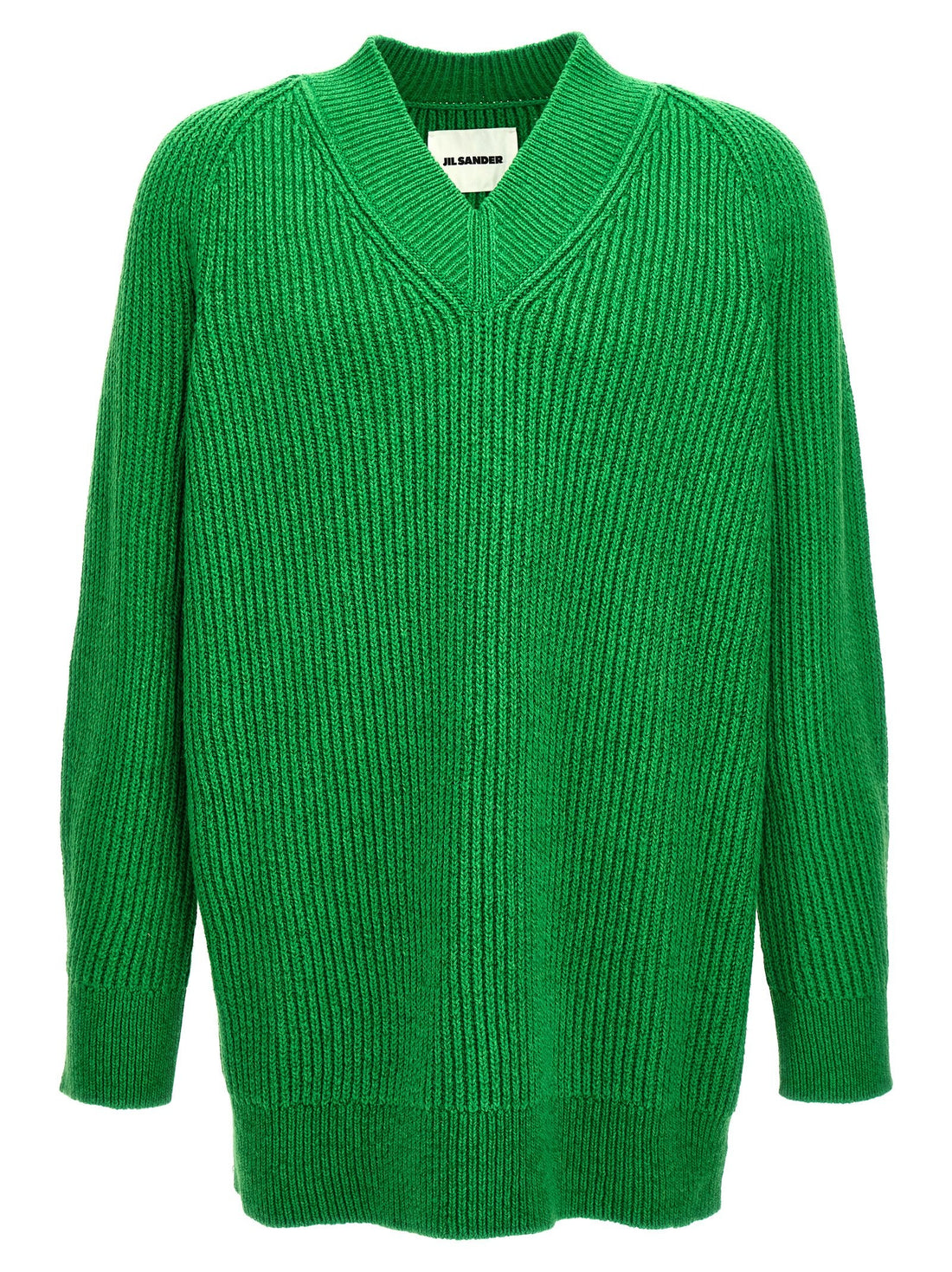 JIL SANDER - Oversized sweater GREEN