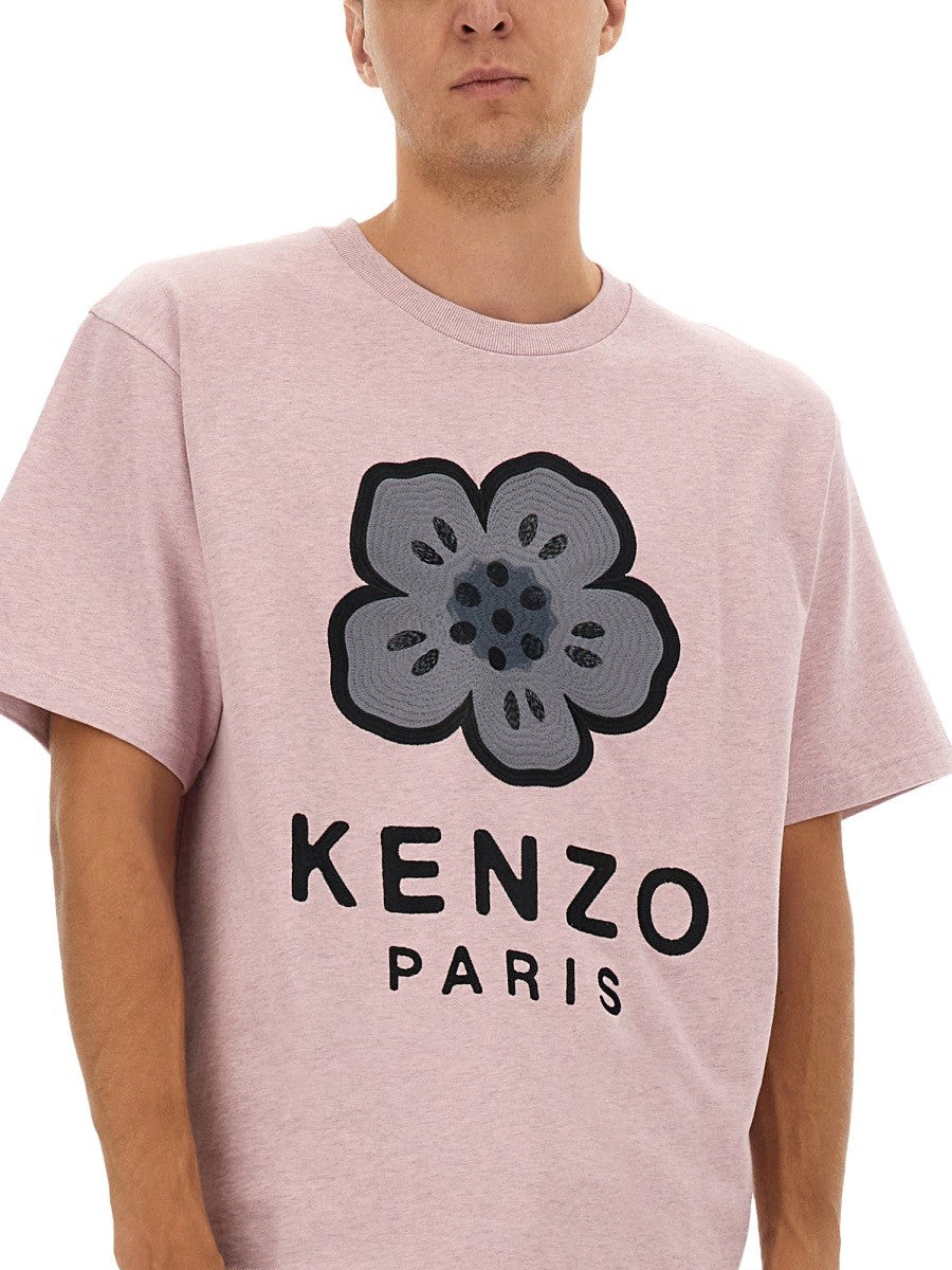 OVERSIZED T-SHIRT WITH "BOKE FLOWER" EMBROIDERY
