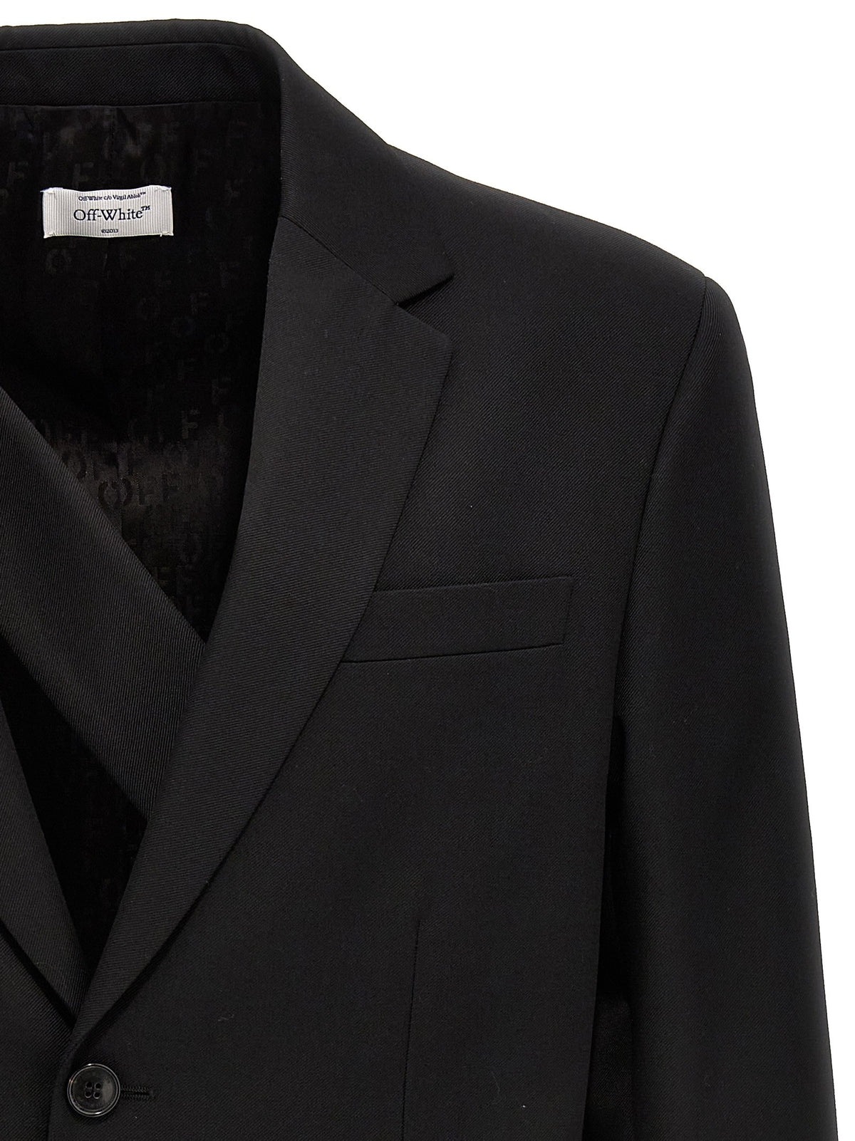 Off White - 'OW Embroidery' blazer